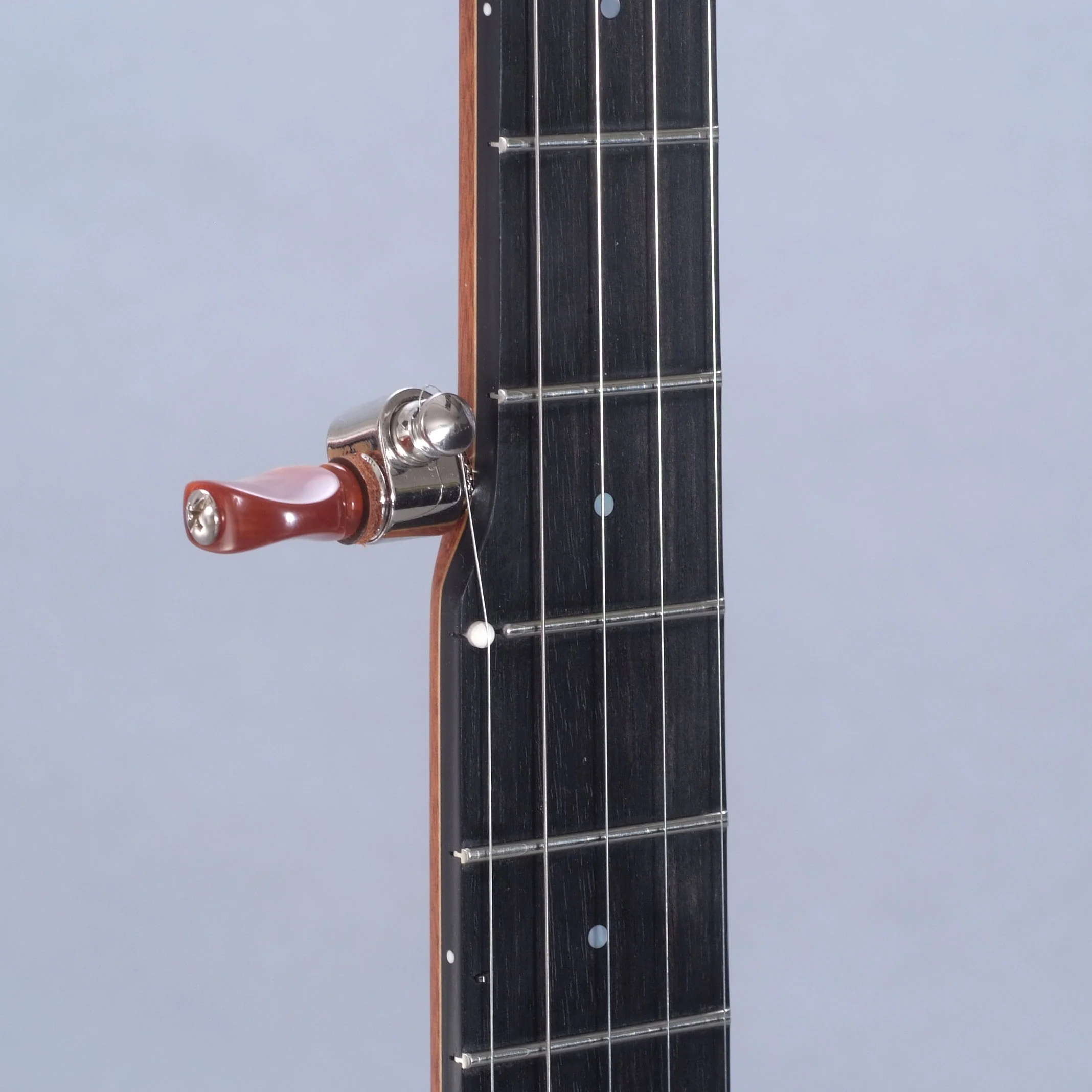 Ome Alpha 12" Openback Banjo & Case, Mahogany - Image 8