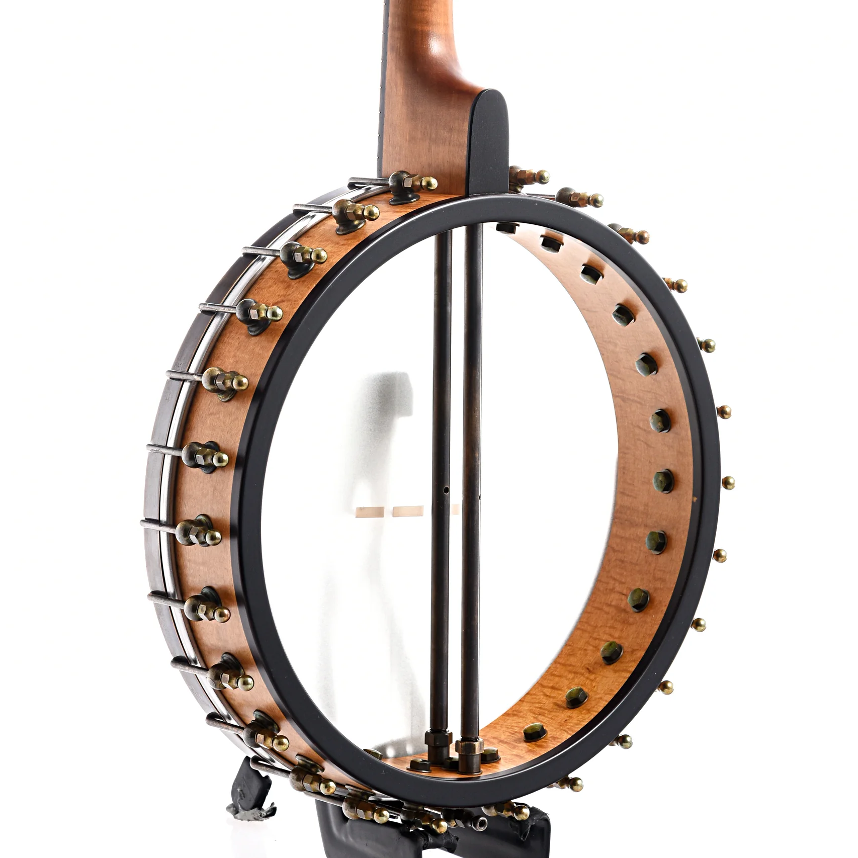 Ome Celtic 12" Tenor Banjo & Gigbag, Curly Maple - Image 11