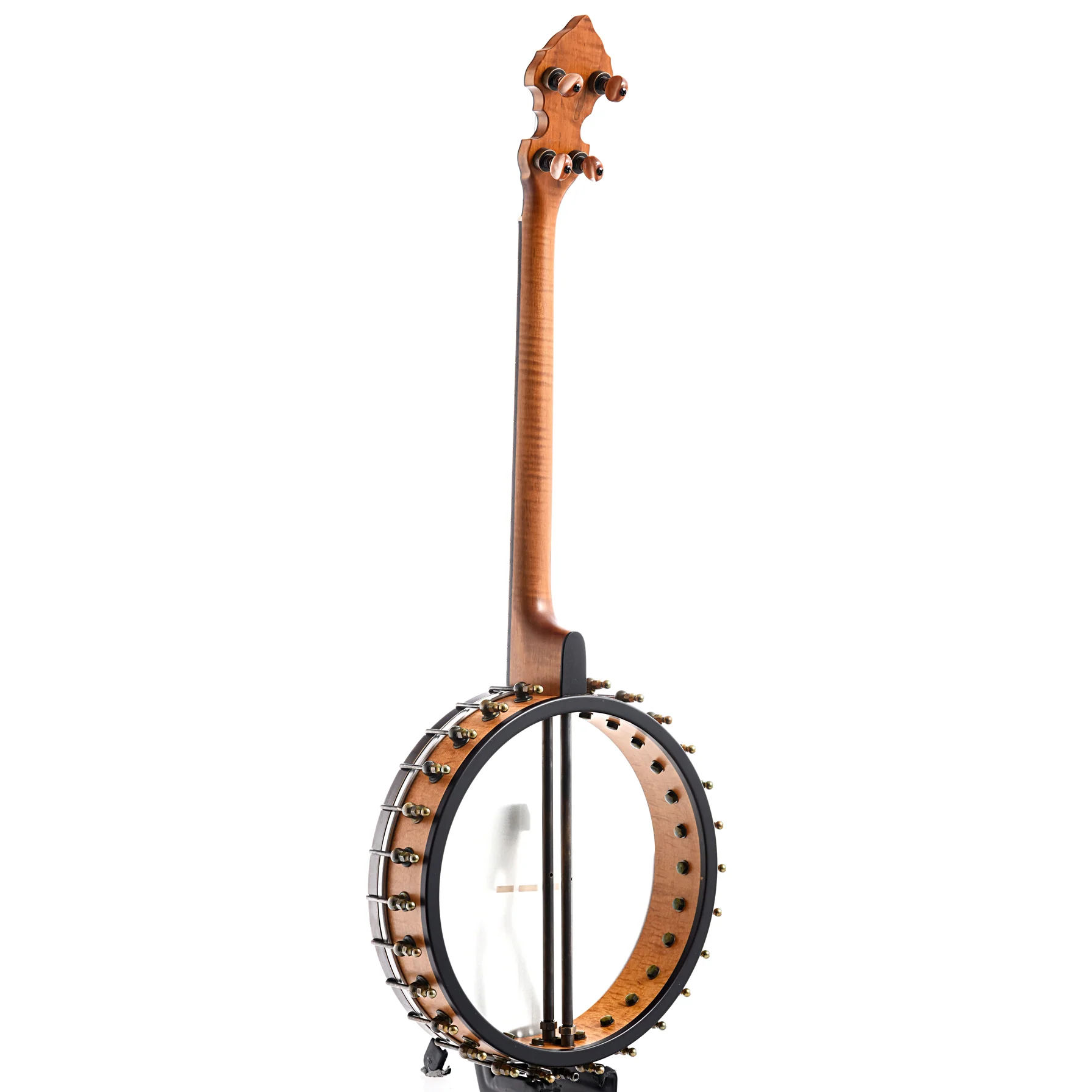 Ome Celtic 12" Tenor Banjo & Gigbag, Curly Maple - Image 12