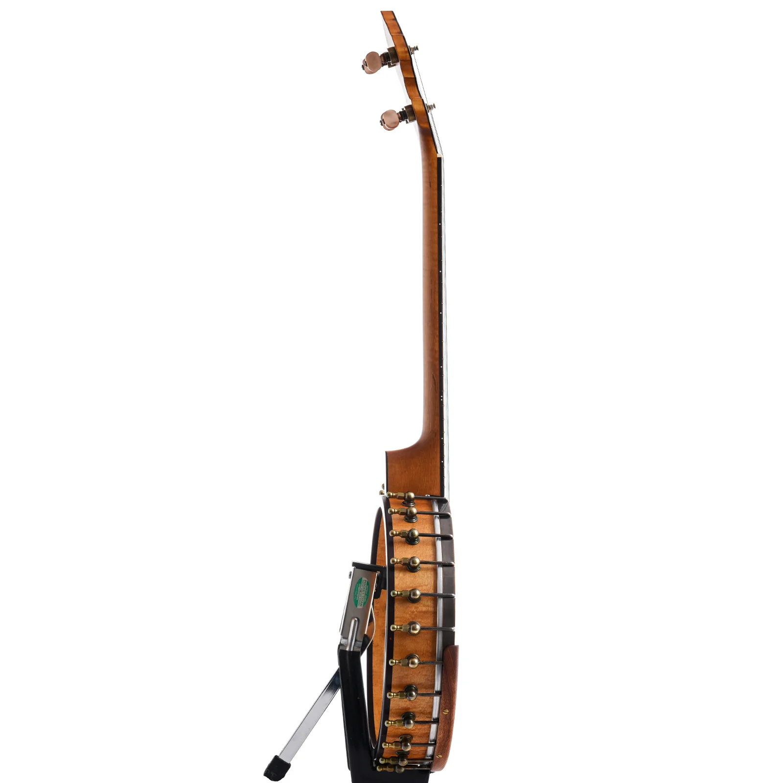 Ome Celtic 12" Tenor Banjo & Gigbag, Curly Maple - Image 13