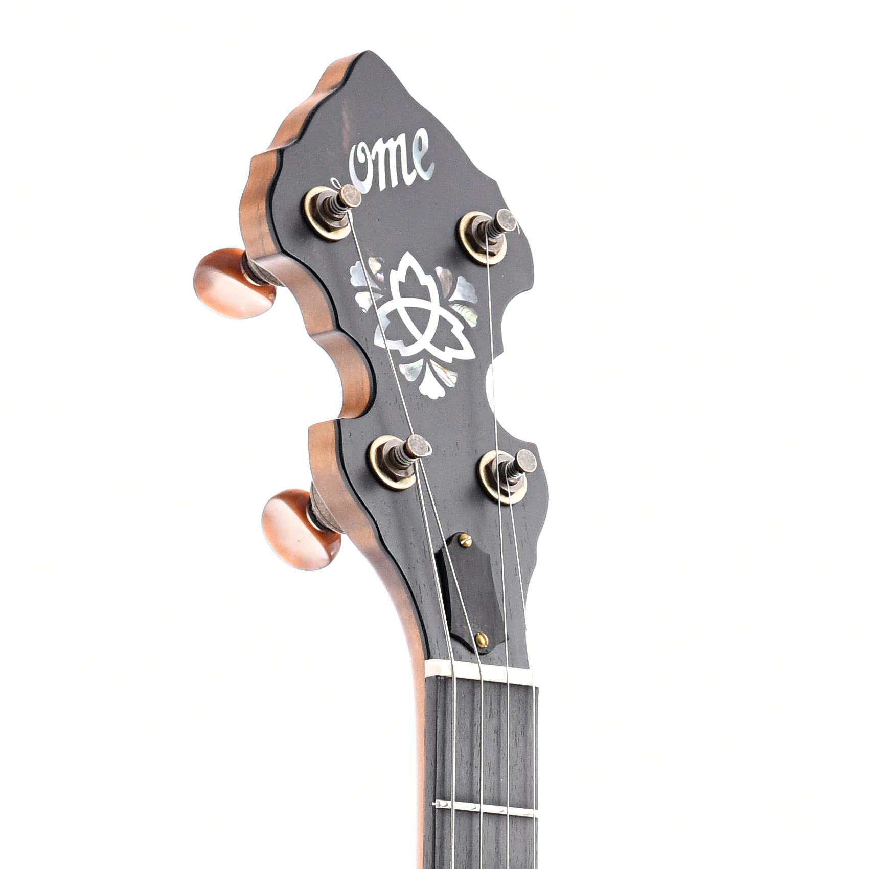 Ome Celtic 12" Tenor Banjo & Gigbag, Curly Maple - Image 7