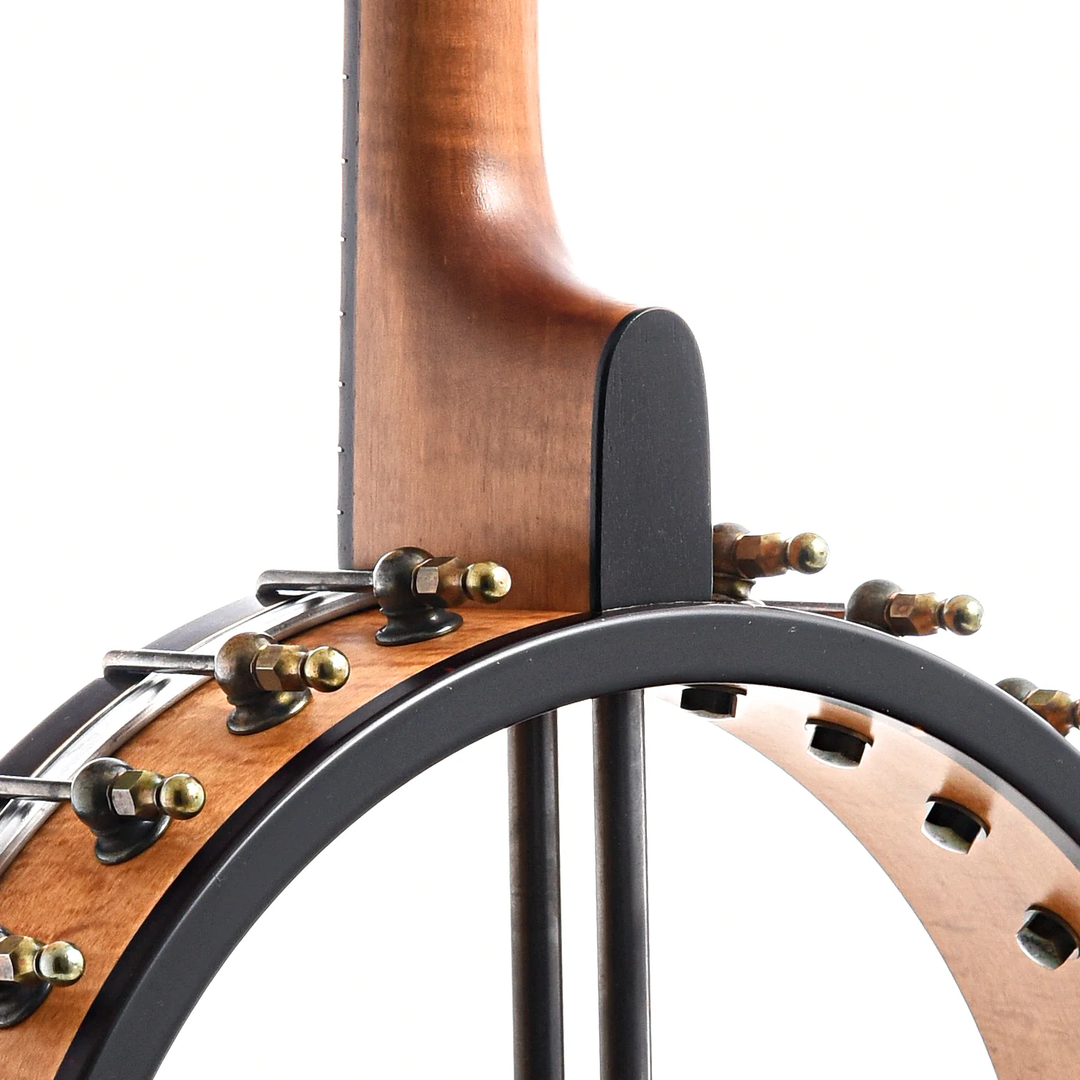 Ome Celtic 12" Tenor Banjo & Gigbag, Curly Maple - Image 9