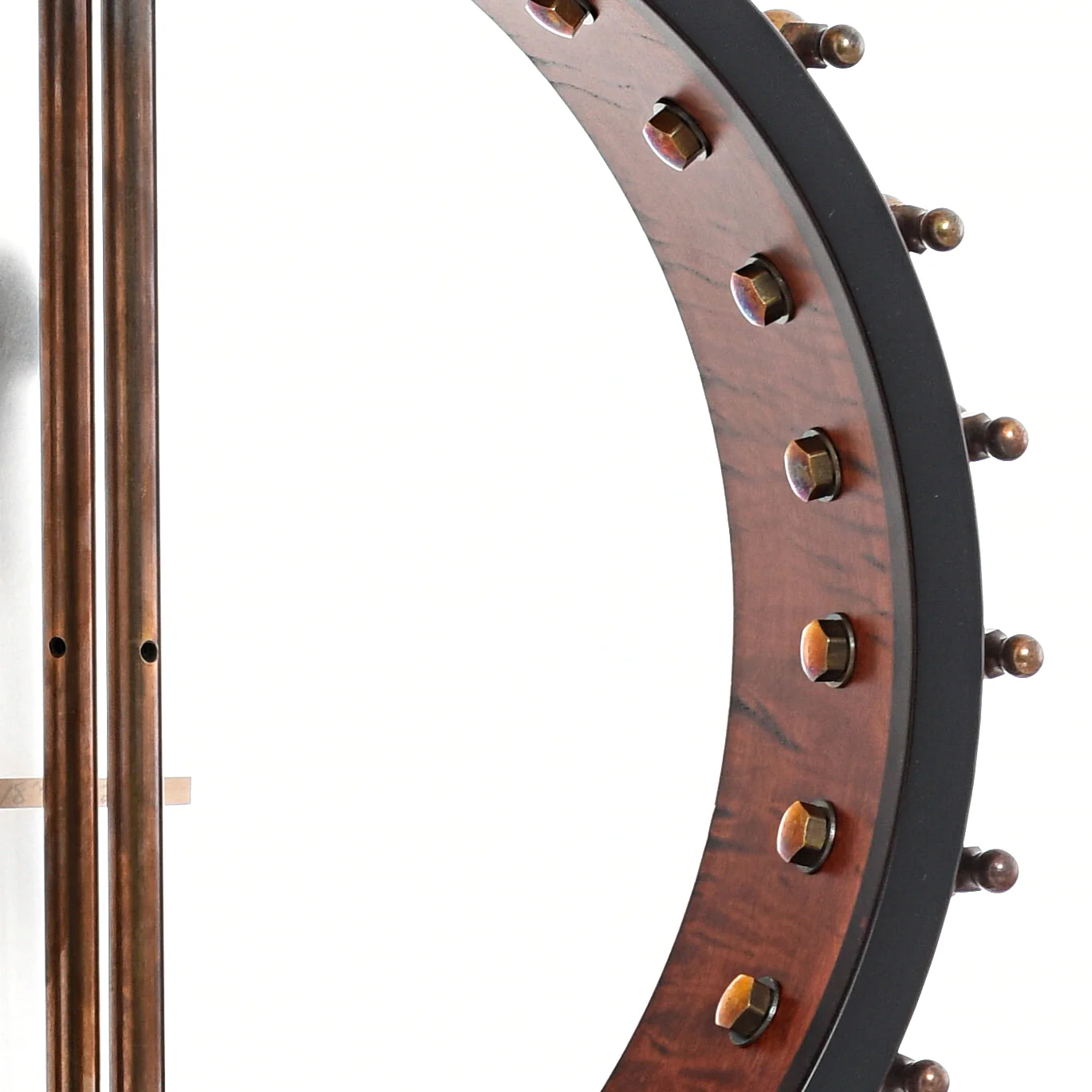 Ome Celtic 12" Tenor Banjo & Gigbag, Curly Maple, Dark Stain - Image 10