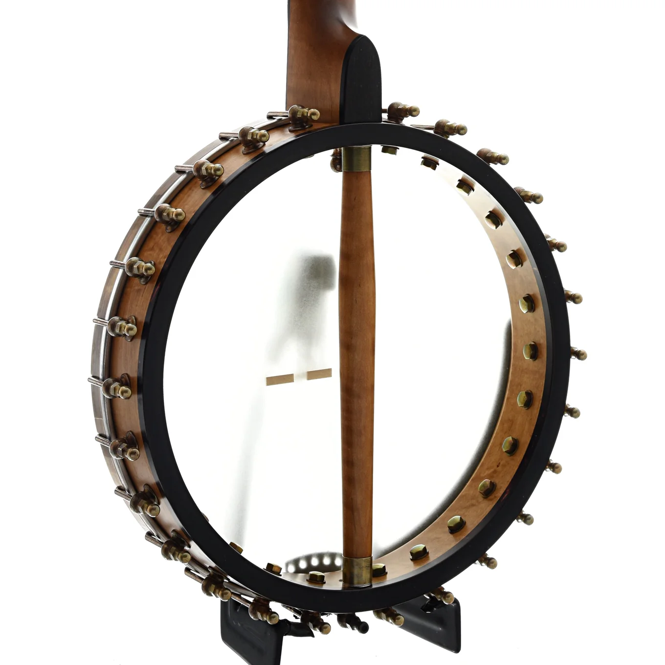 Ome Custom Minstrel 12" Banjo & Case, Curly Maple Neck - Image 10