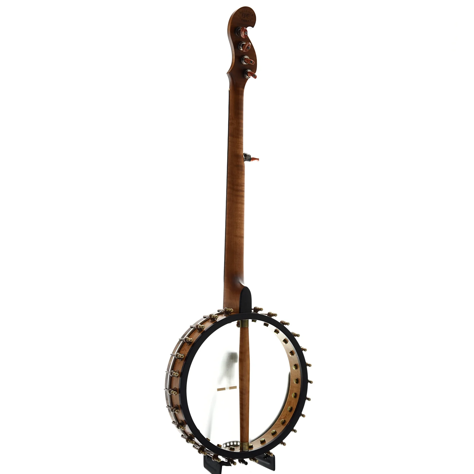 Ome Custom Minstrel 12" Banjo & Case, Curly Maple Neck - Image 11