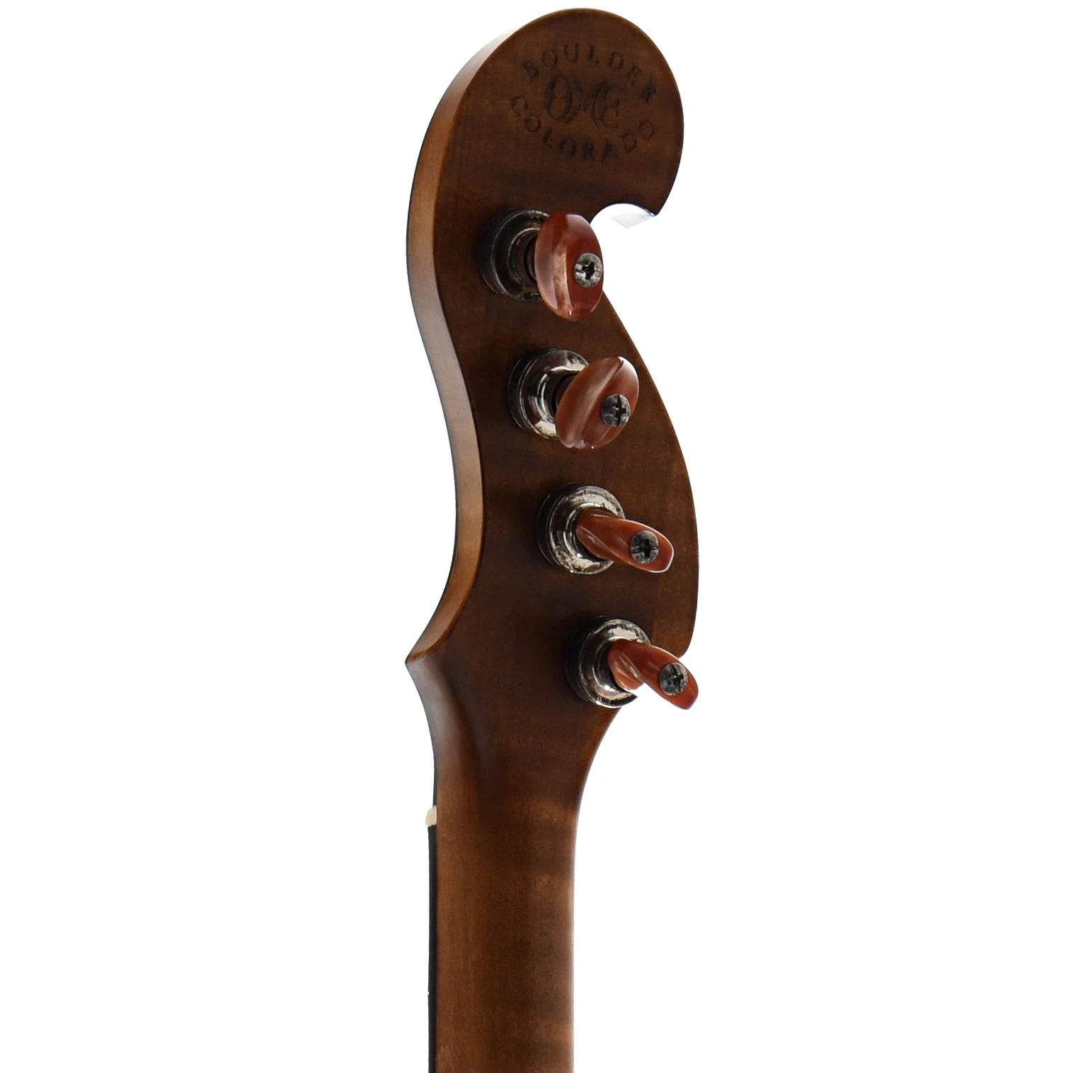 Ome Custom Minstrel 12" Banjo & Case, Curly Maple Neck - Image 7