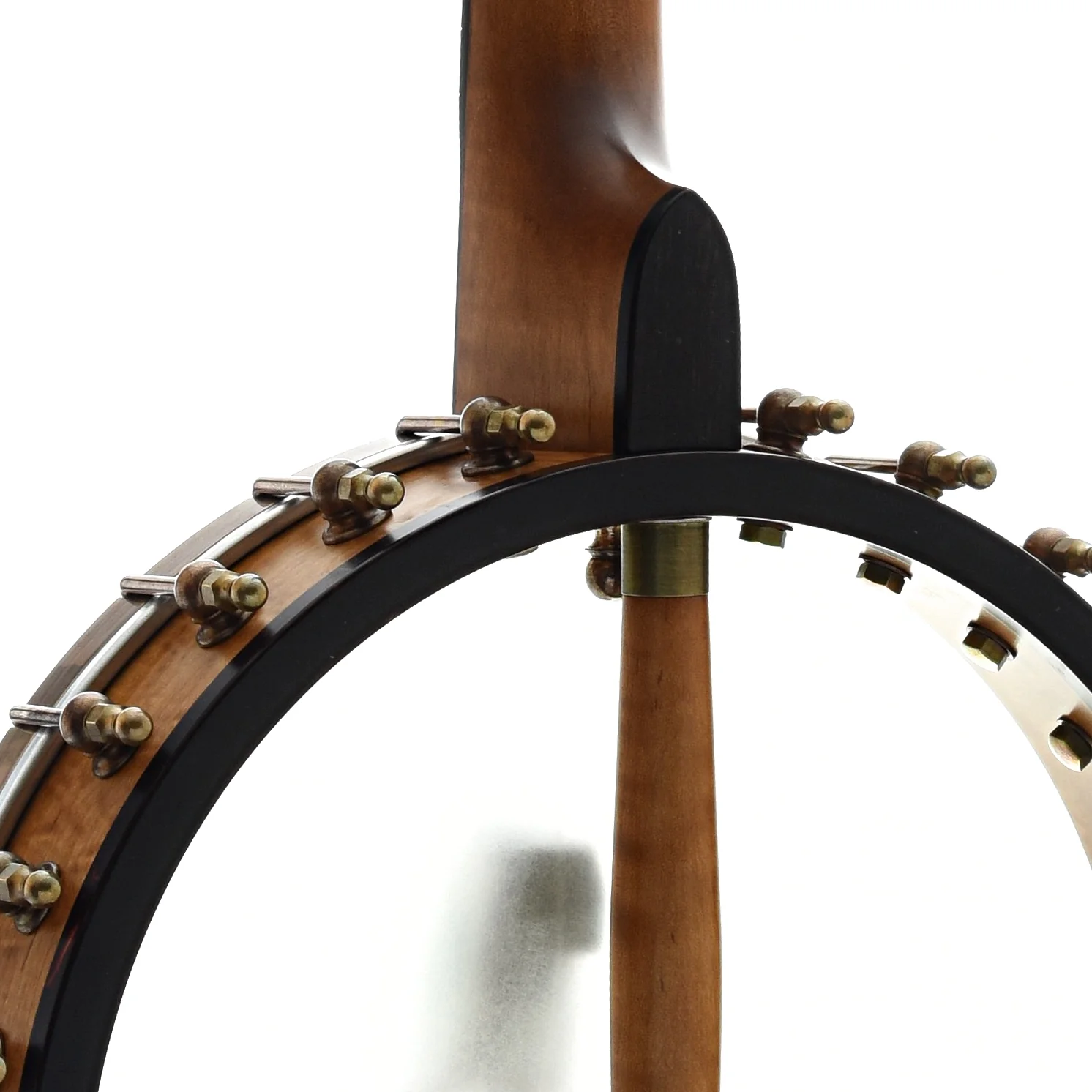 Ome Custom Minstrel 12" Banjo & Case, Curly Maple Neck - Image 8