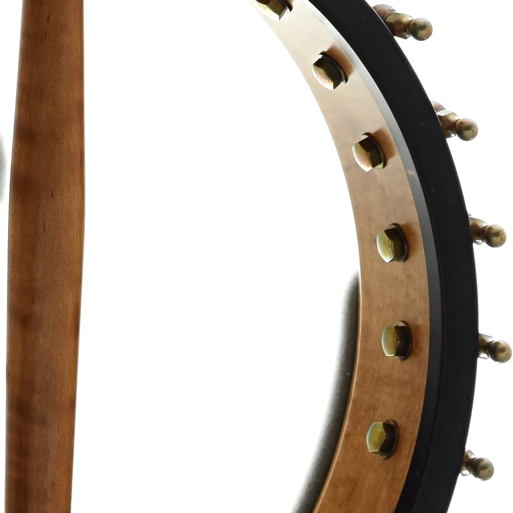 Ome Custom Minstrel 12" Banjo & Case, Curly Maple Neck - Image 9