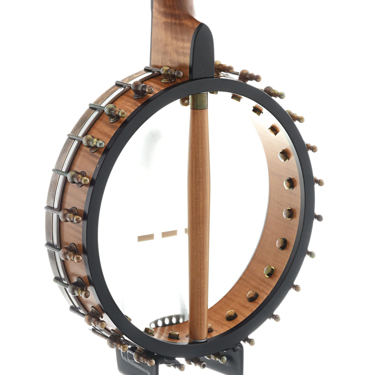 Ome Flora 11" Openback Banjo & Case, Curly Maple - Image 10