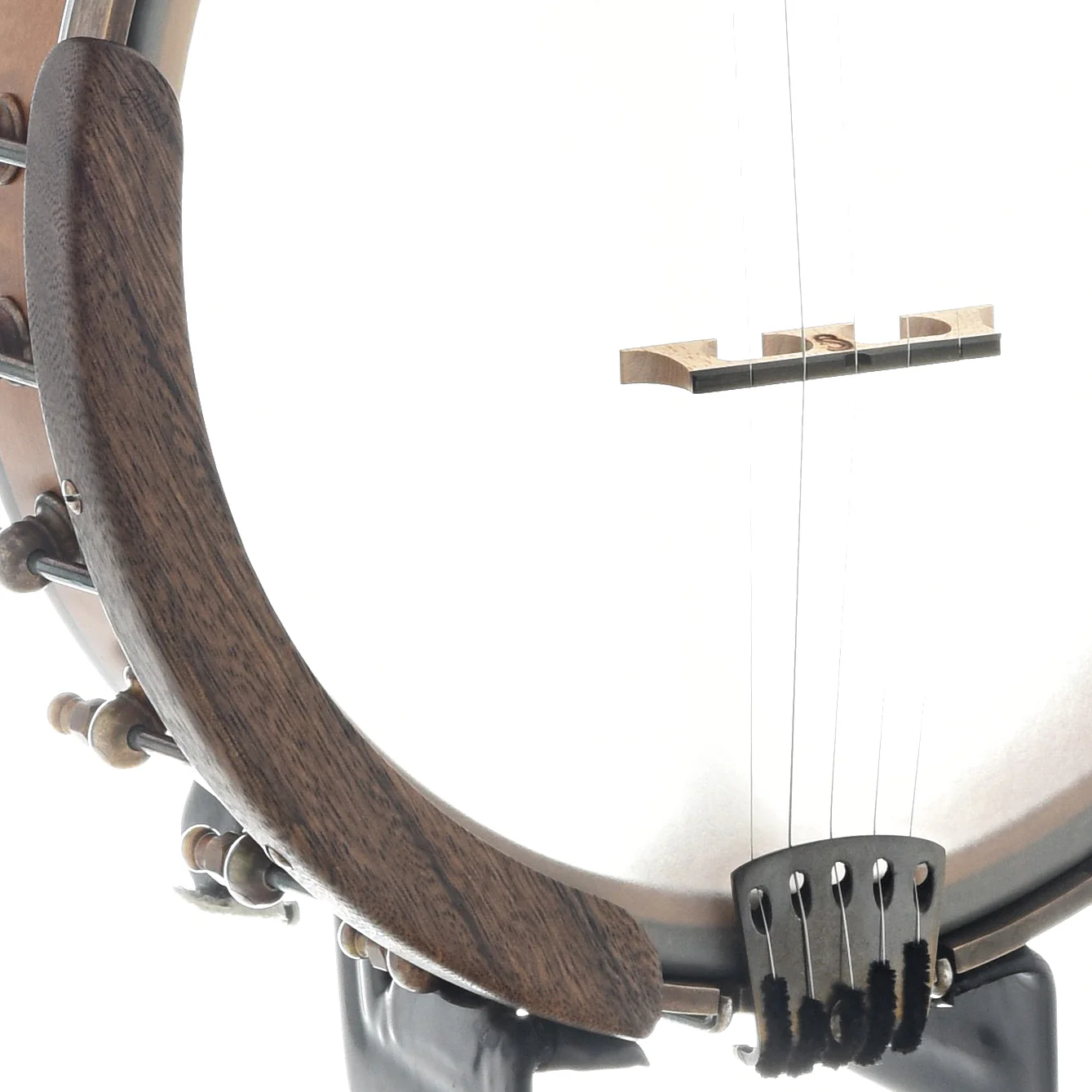 Ome Flora 11" Openback Banjo & Case, Curly Maple - Image 3