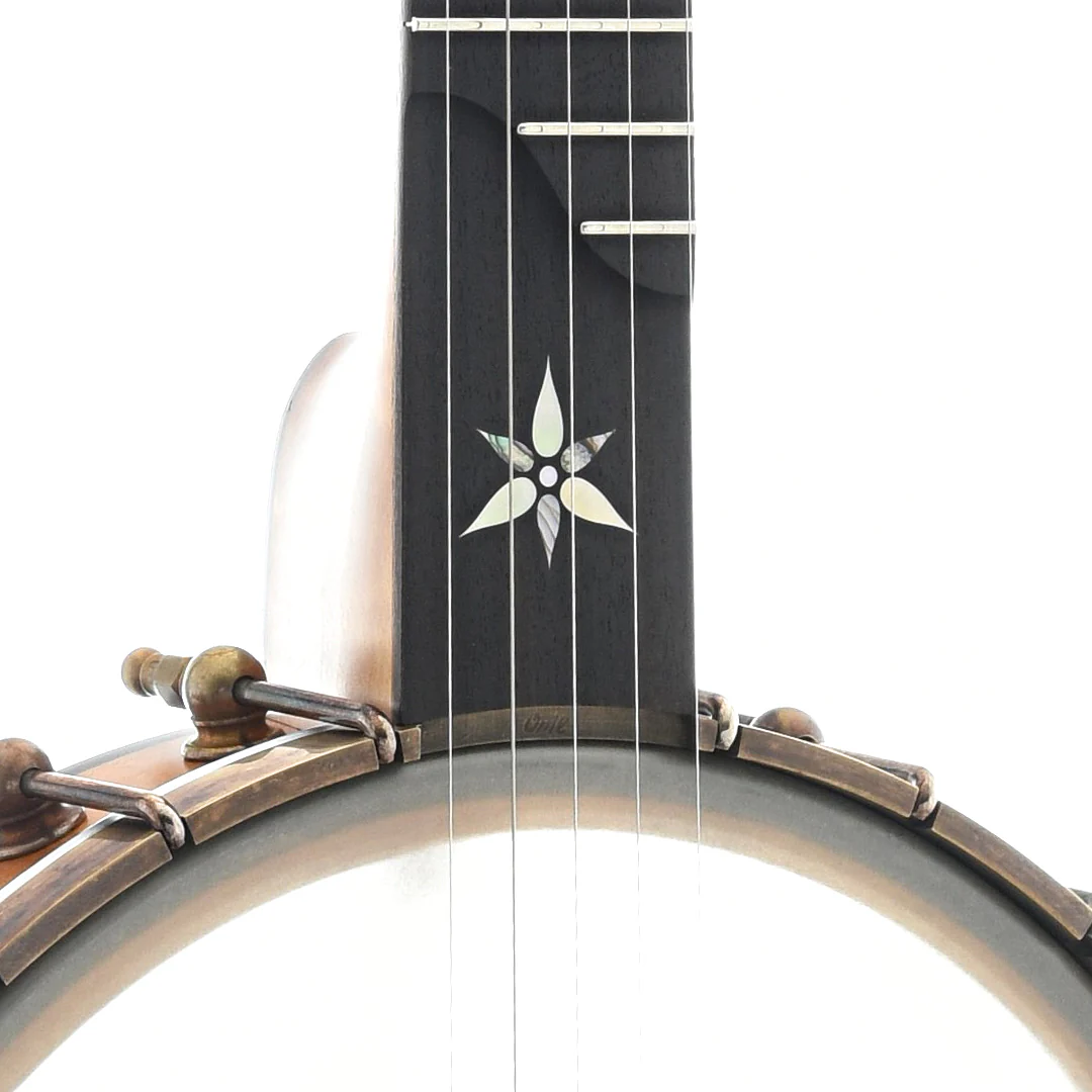 Ome Flora 11" Openback Banjo & Case, Curly Maple - Image 4