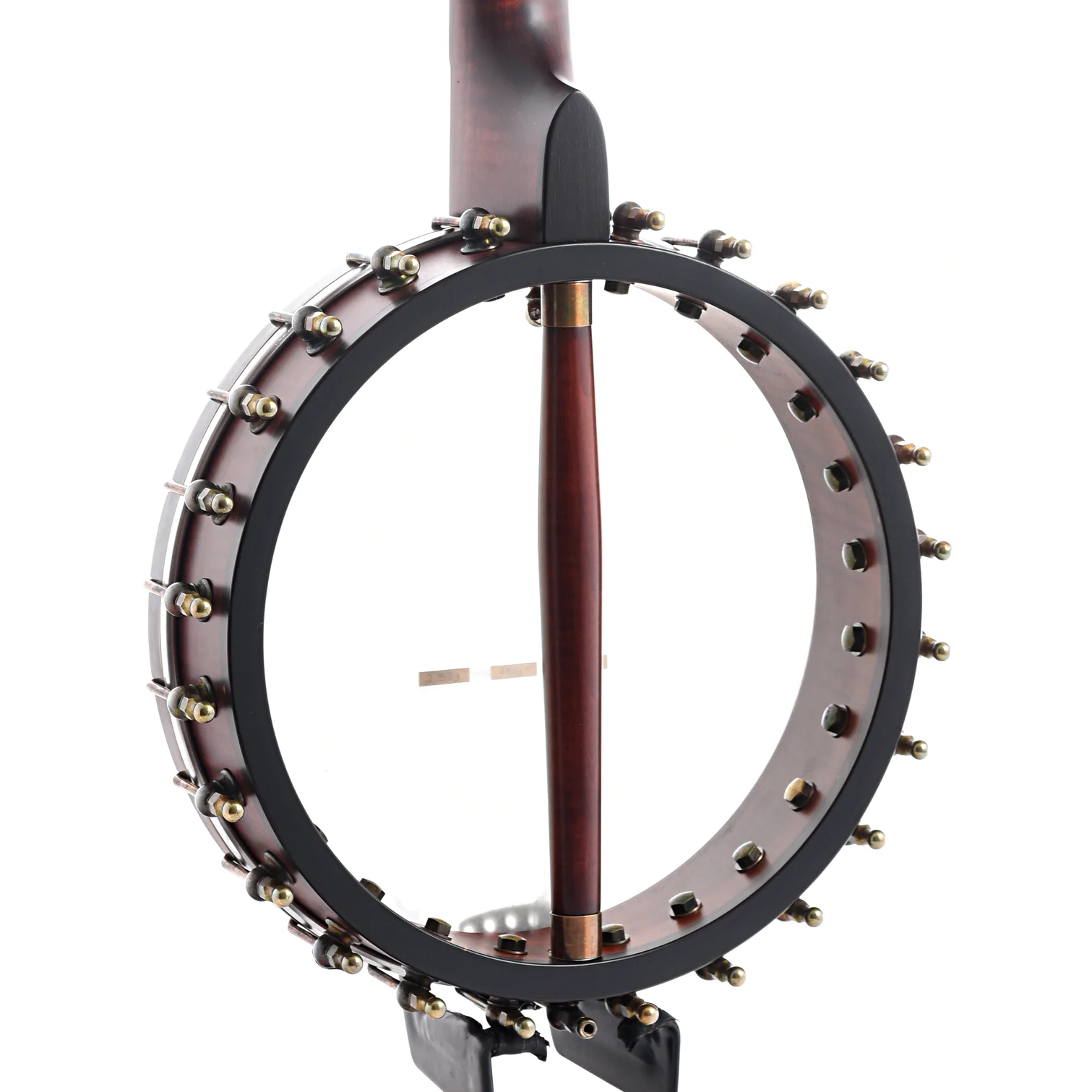 Ome Flora 11" Openback Banjo & Case, Curly Maple, Dark Stain - Image 11