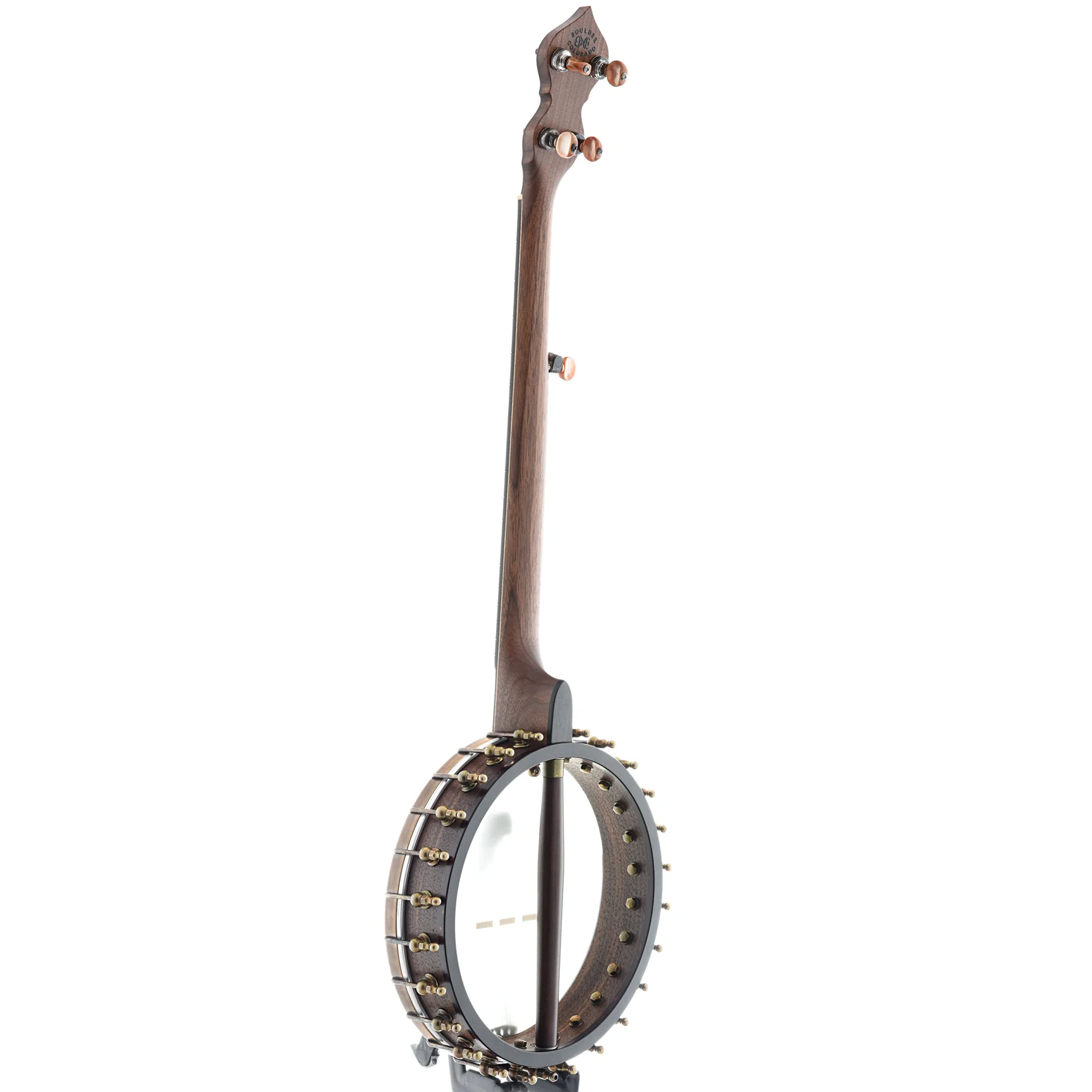Ome Flora 11" Openback Banjo & Case, Walnut - Image 11