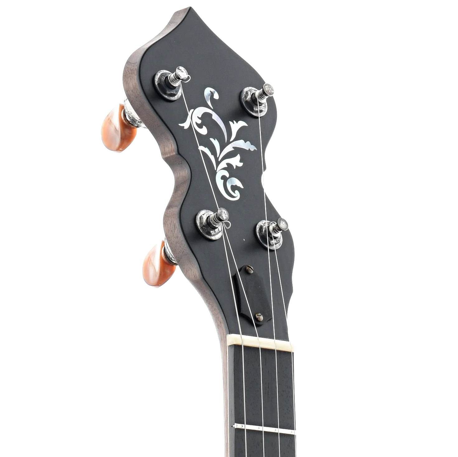 Ome Flora 11" Openback Banjo & Case, Walnut - Image 6