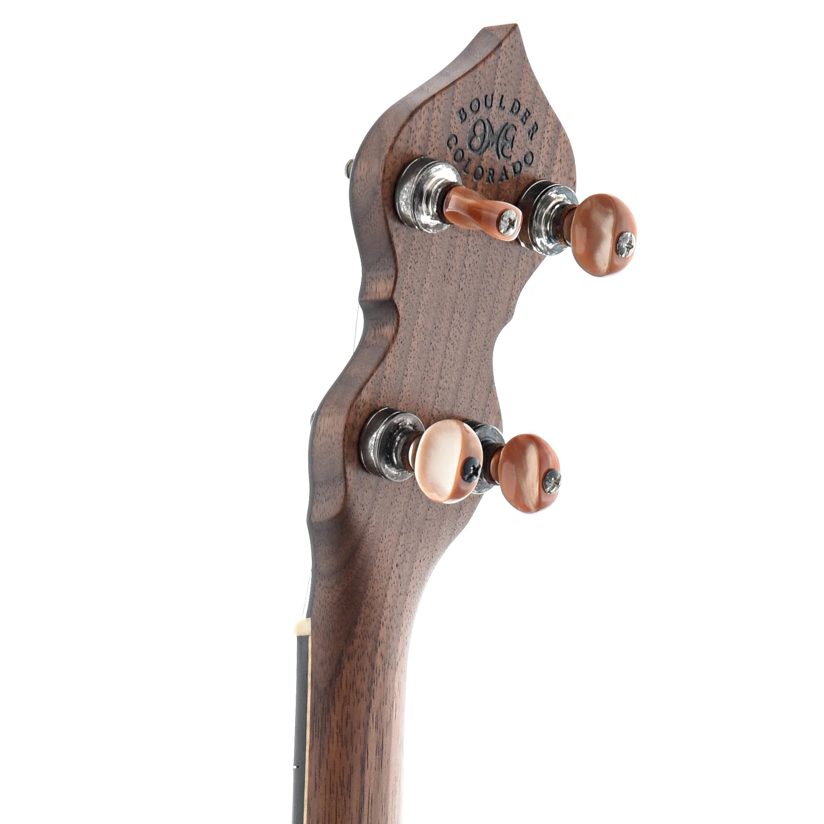 Ome Flora 11" Openback Banjo & Case, Walnut - Image 7