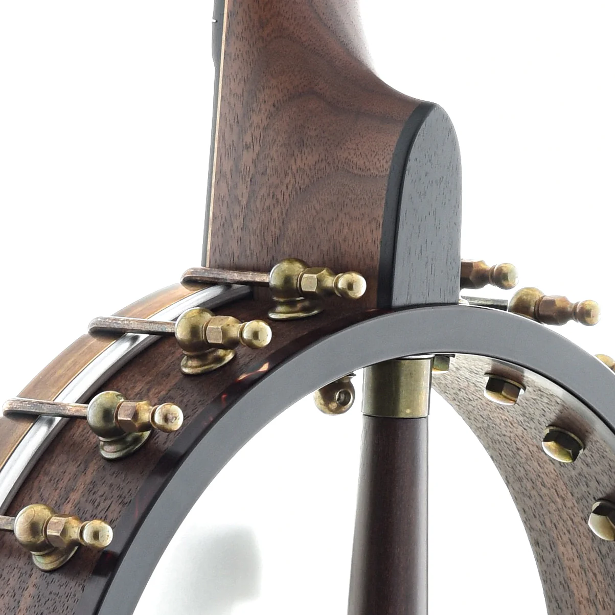 Ome Flora 11" Openback Banjo & Case, Walnut - Image 8