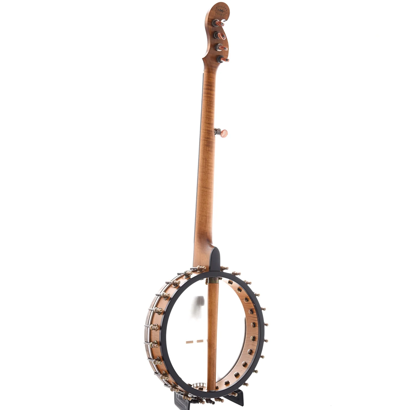 Ome Minstrel 11" Banjo & Case, Curly Maple Neck - Image 11