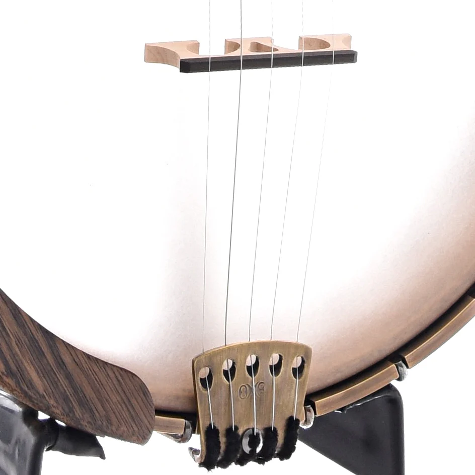 Ome Minstrel 11" Banjo & Case, Curly Maple Neck - Image 3