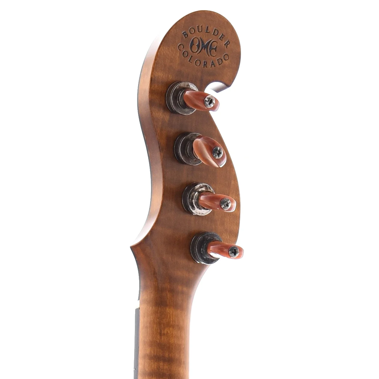 Ome Minstrel 11" Banjo & Case, Curly Maple Neck - Image 7