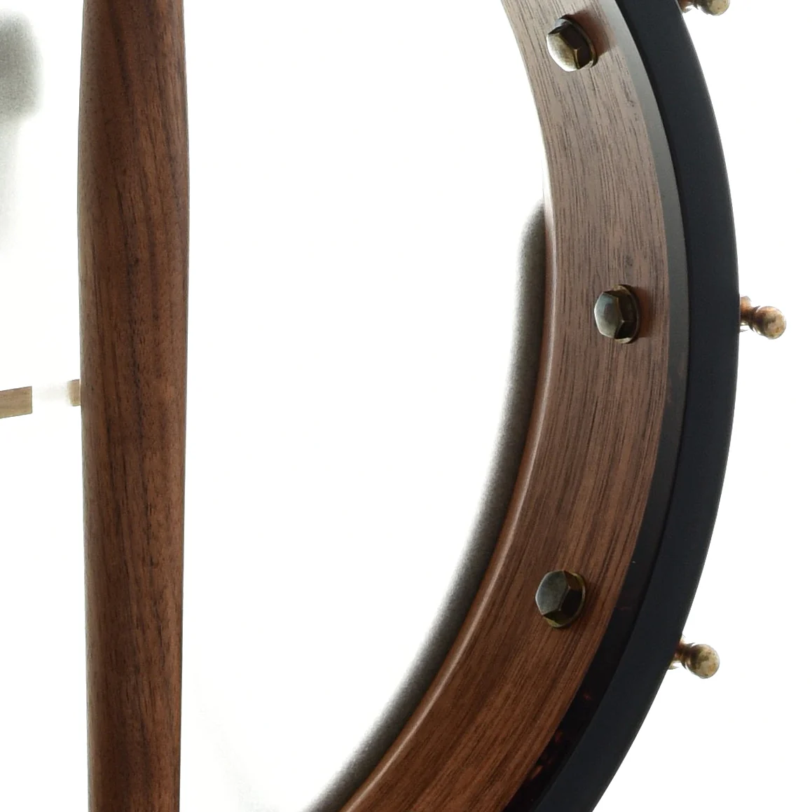 Ome Minstrel Custom Openback Banjo & Case, Walnut Neck & Rim - Image 9
