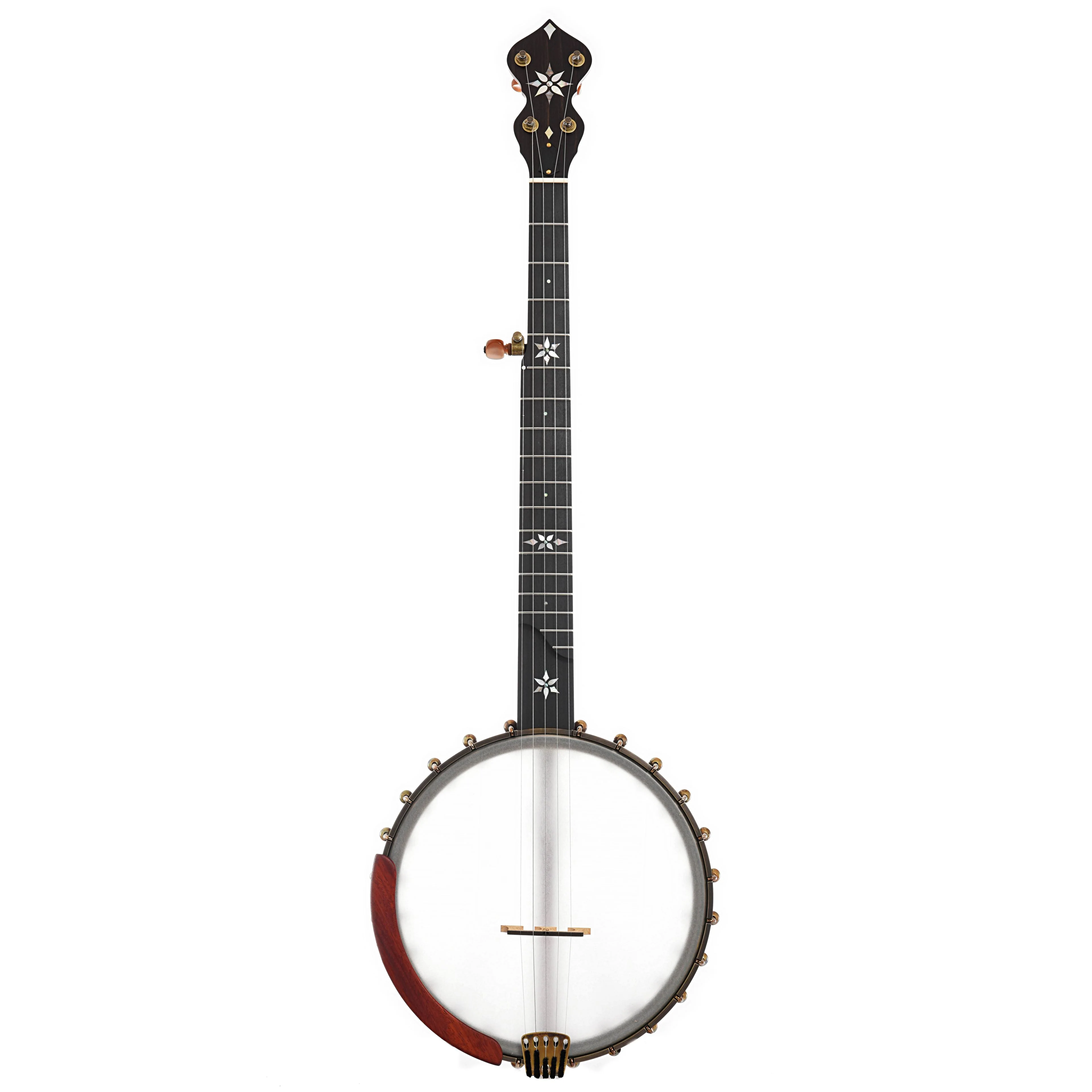Ome Mira 11" Openback Banjo & Case, Curly Maple, Tubaphone Tone Ring, Radiused Fretboard - Image 15