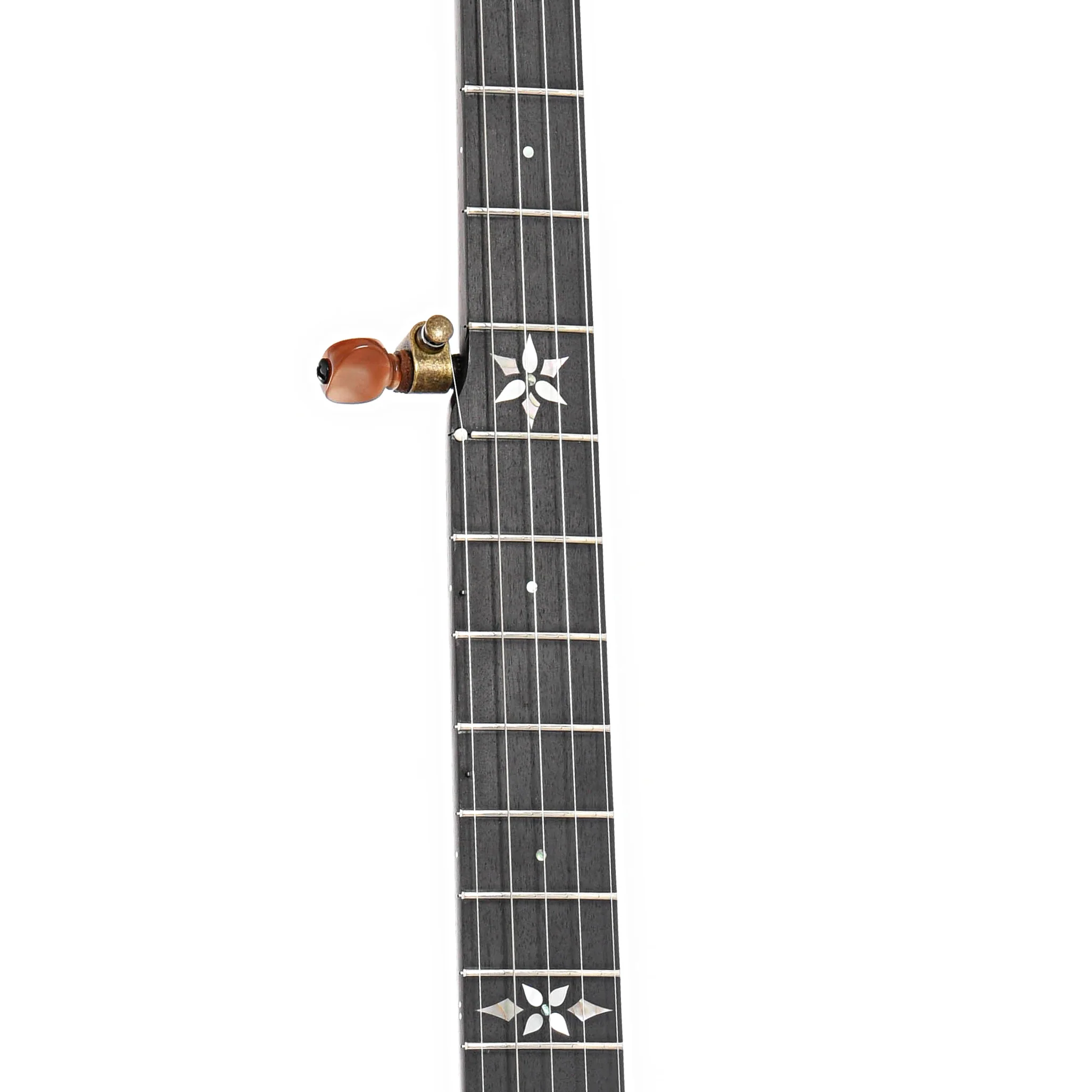 Ome Mira 11" Openback Banjo & Case, Curly Maple, Tubaphone Tone Ring, Radiused Fretboard - Image 8