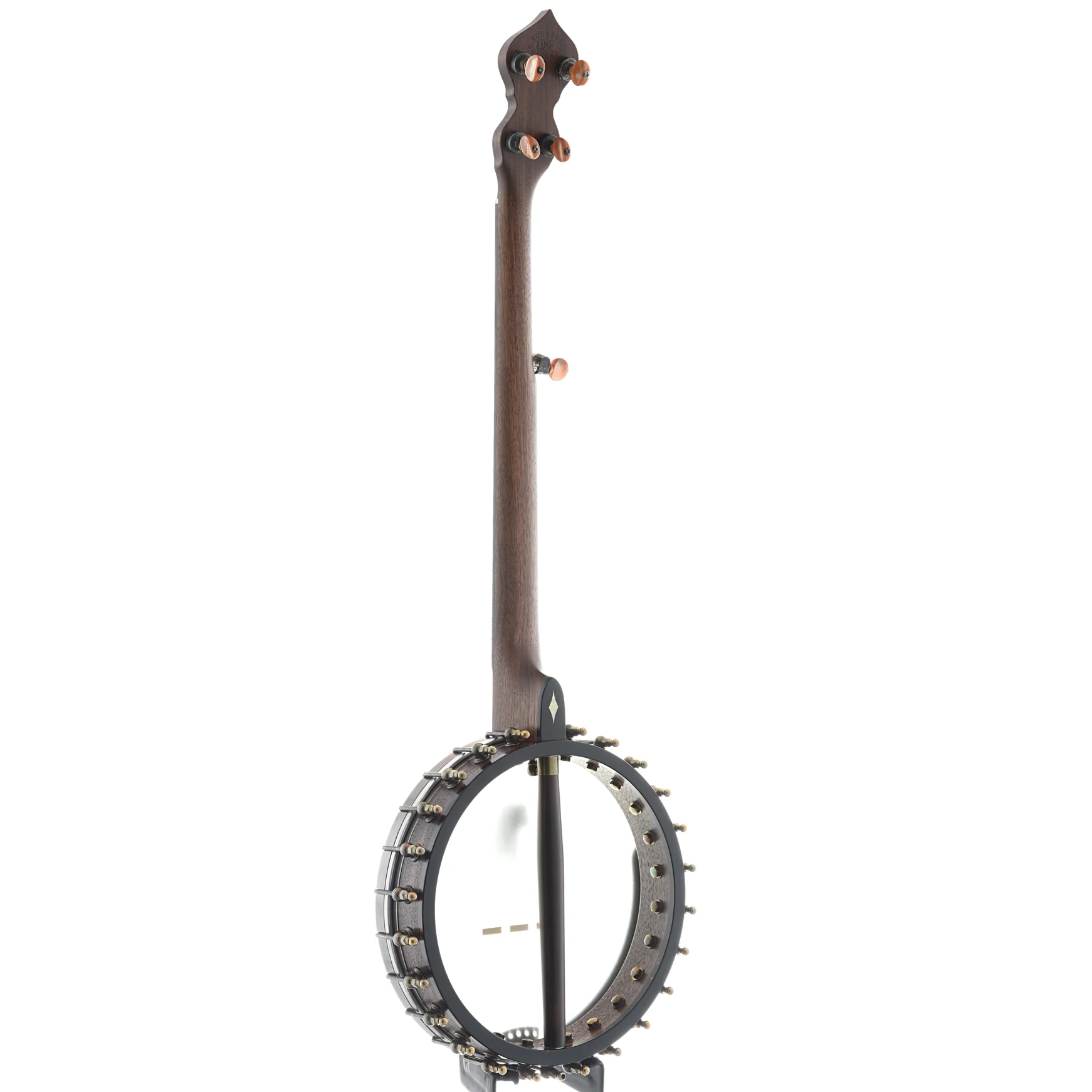 Ome Mira 11" Openback Banjo & Case, Walnut Neck, Radiused Fretboard - Image 10