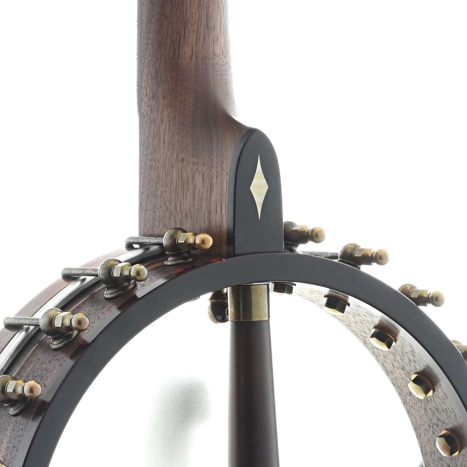 Ome Mira 11" Openback Banjo & Case, Walnut Neck, Radiused Fretboard - Image 8