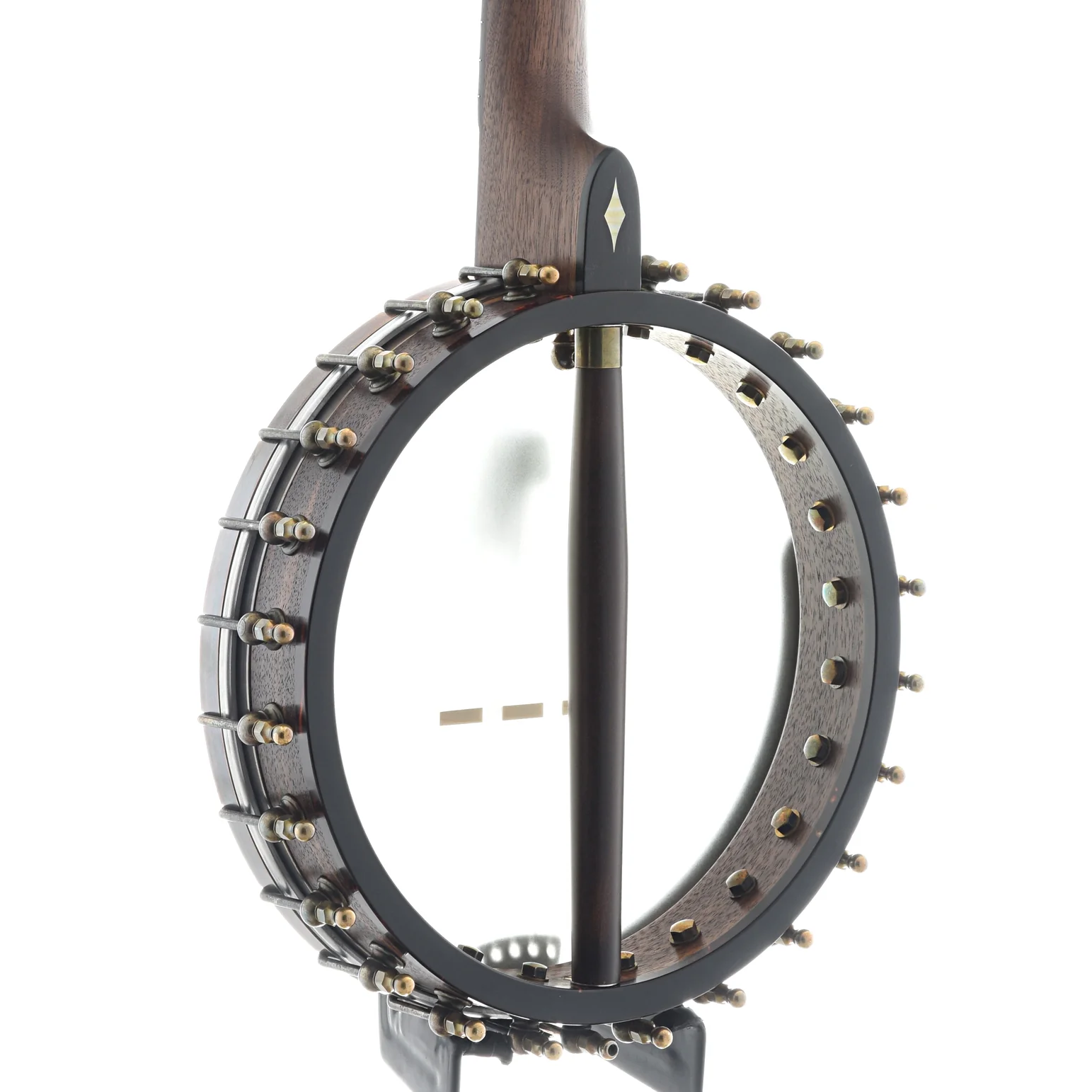 Ome Mira 11" Openback Banjo & Case, Walnut Neck, Radiused Fretboard - Image 9