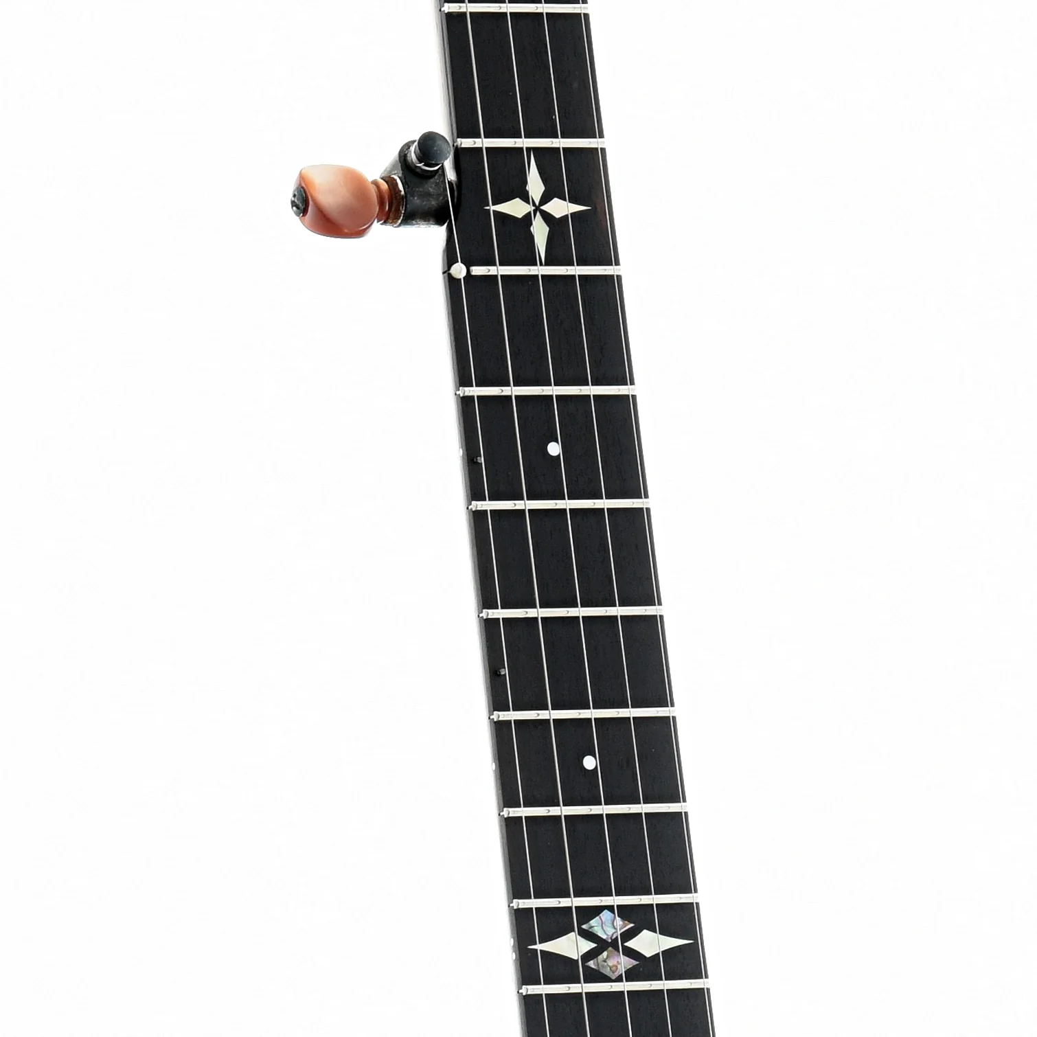 OME North Star Openback Banjo & Case, Curly Maple - Image 5