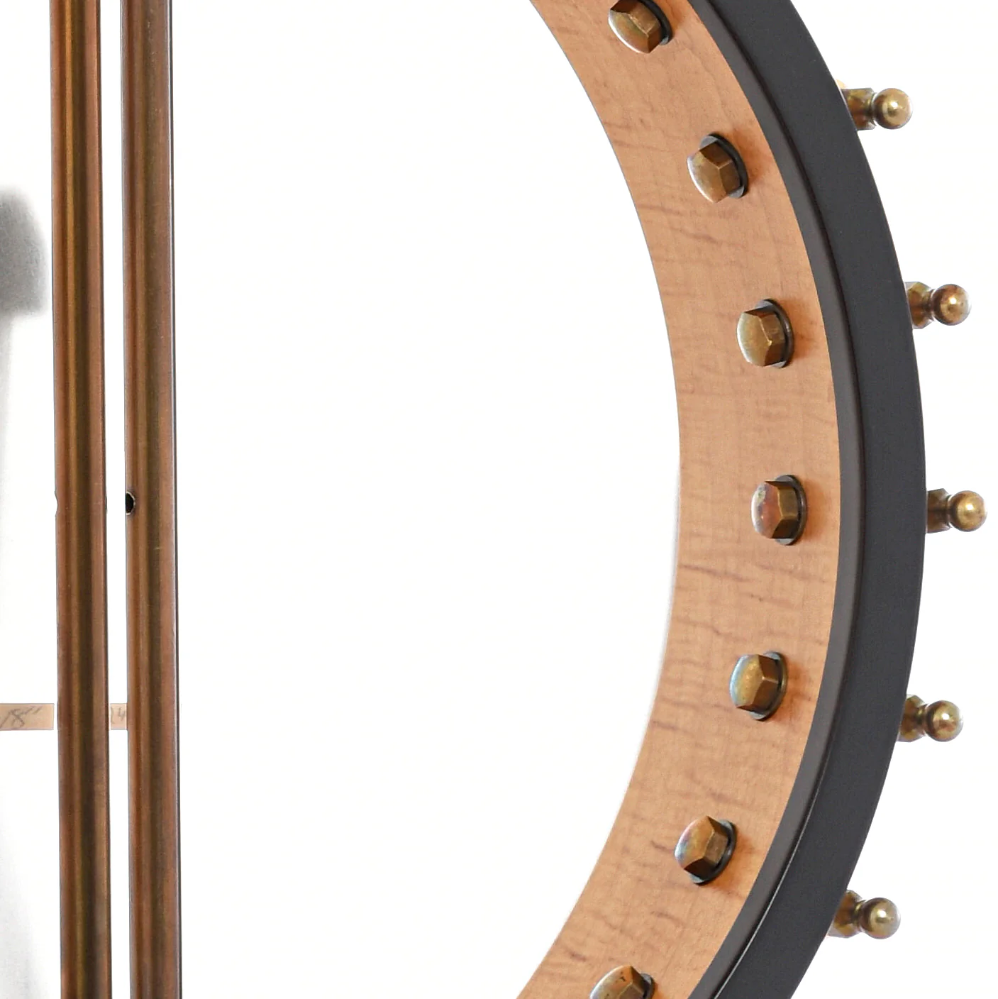 Ome Oracle 19-Fret, 12" Tenor Banjo & Gigbag, Curly Maple, Radiused Fretboard - Image 11
