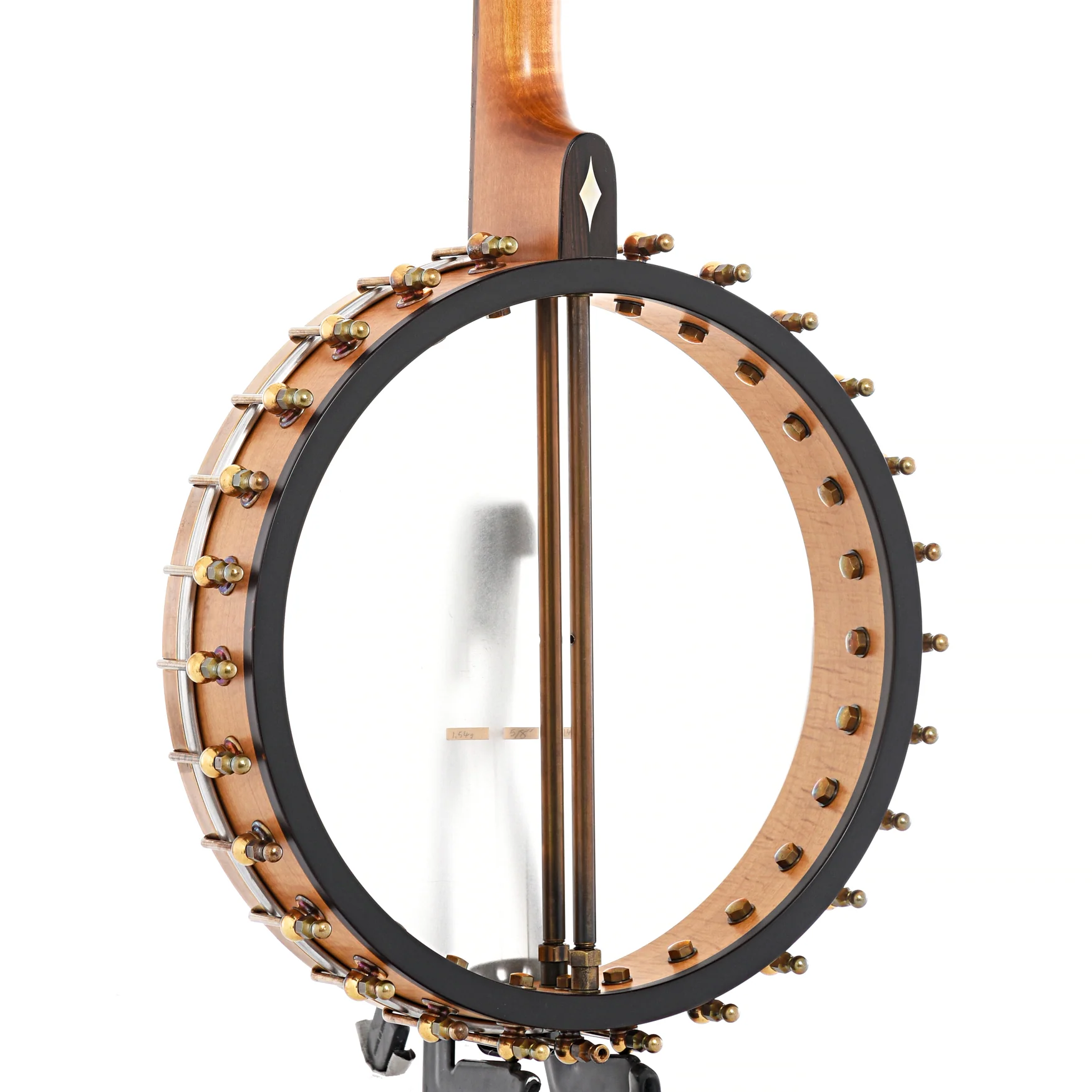 Ome Oracle 19-Fret, 12" Tenor Banjo & Gigbag, Curly Maple, Radiused Fretboard - Image 12