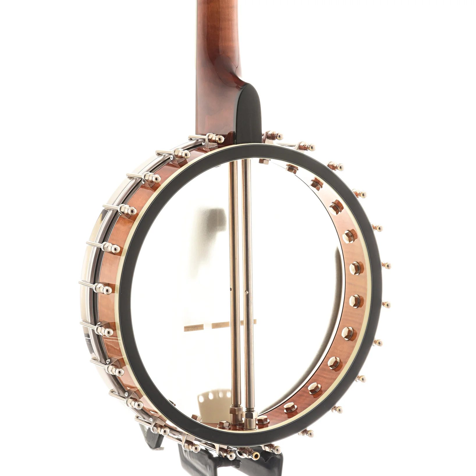 Ome Sweetgrass Openback Banjo & Case - Curly Maple - Image 10