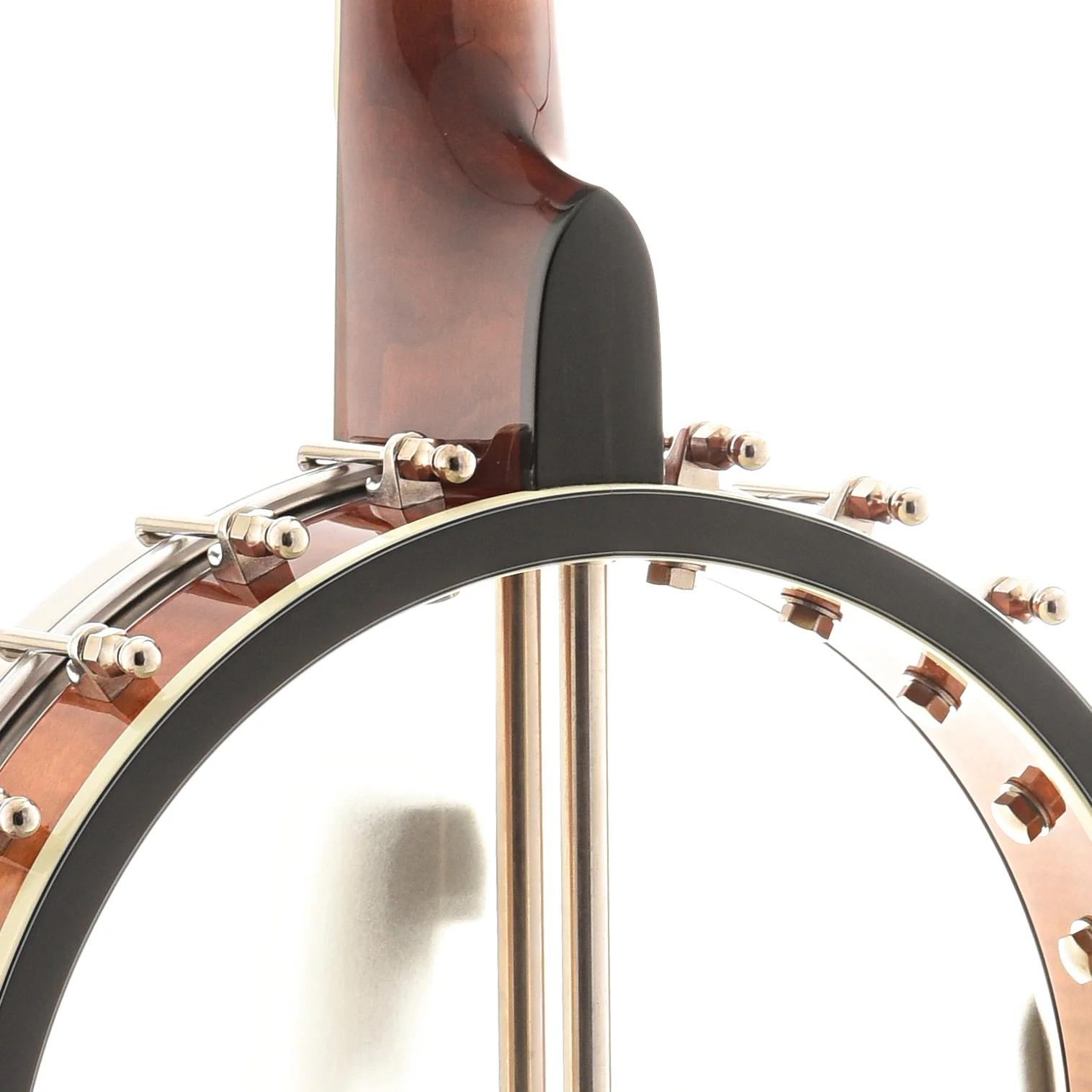 Ome Sweetgrass Openback Banjo & Case - Curly Maple - Image 8