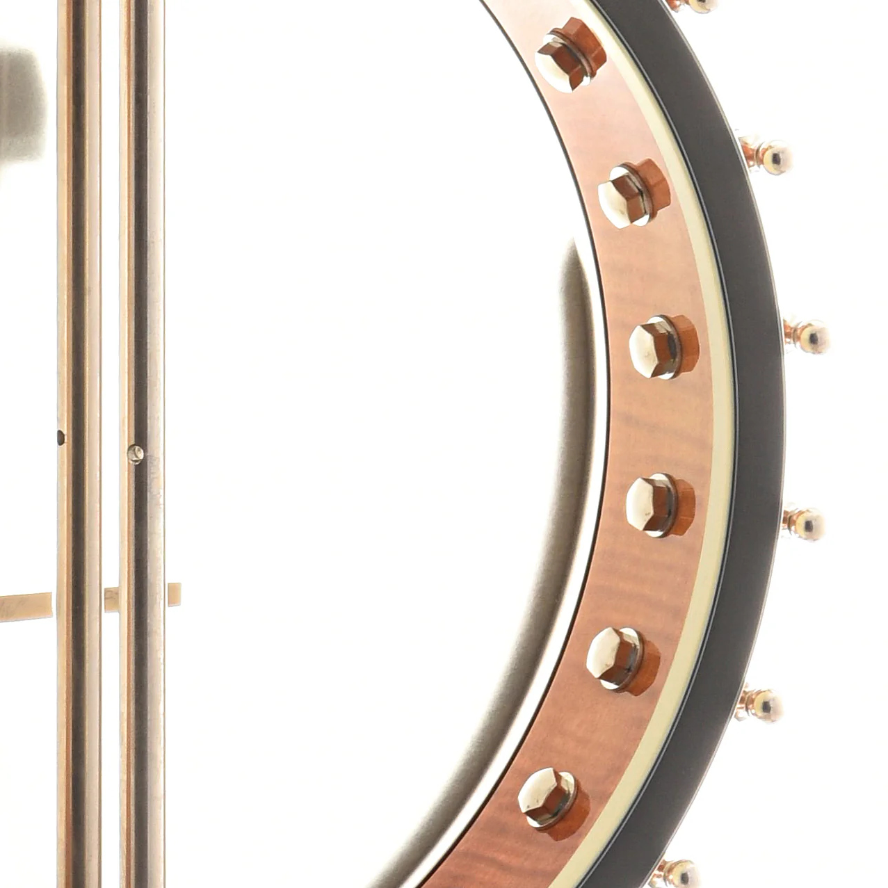 Ome Sweetgrass Openback Banjo & Case - Curly Maple - Image 9