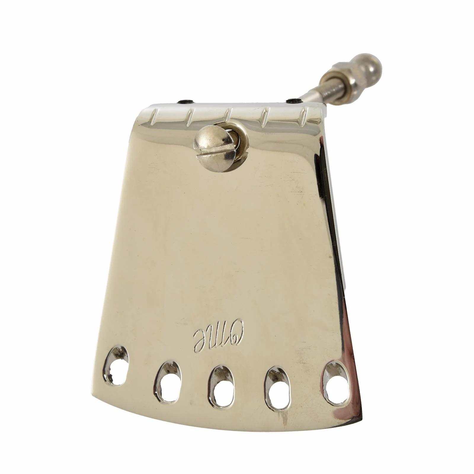 Ome Sweetone Banjo Tailpiece, Long, Nickel - Image 2