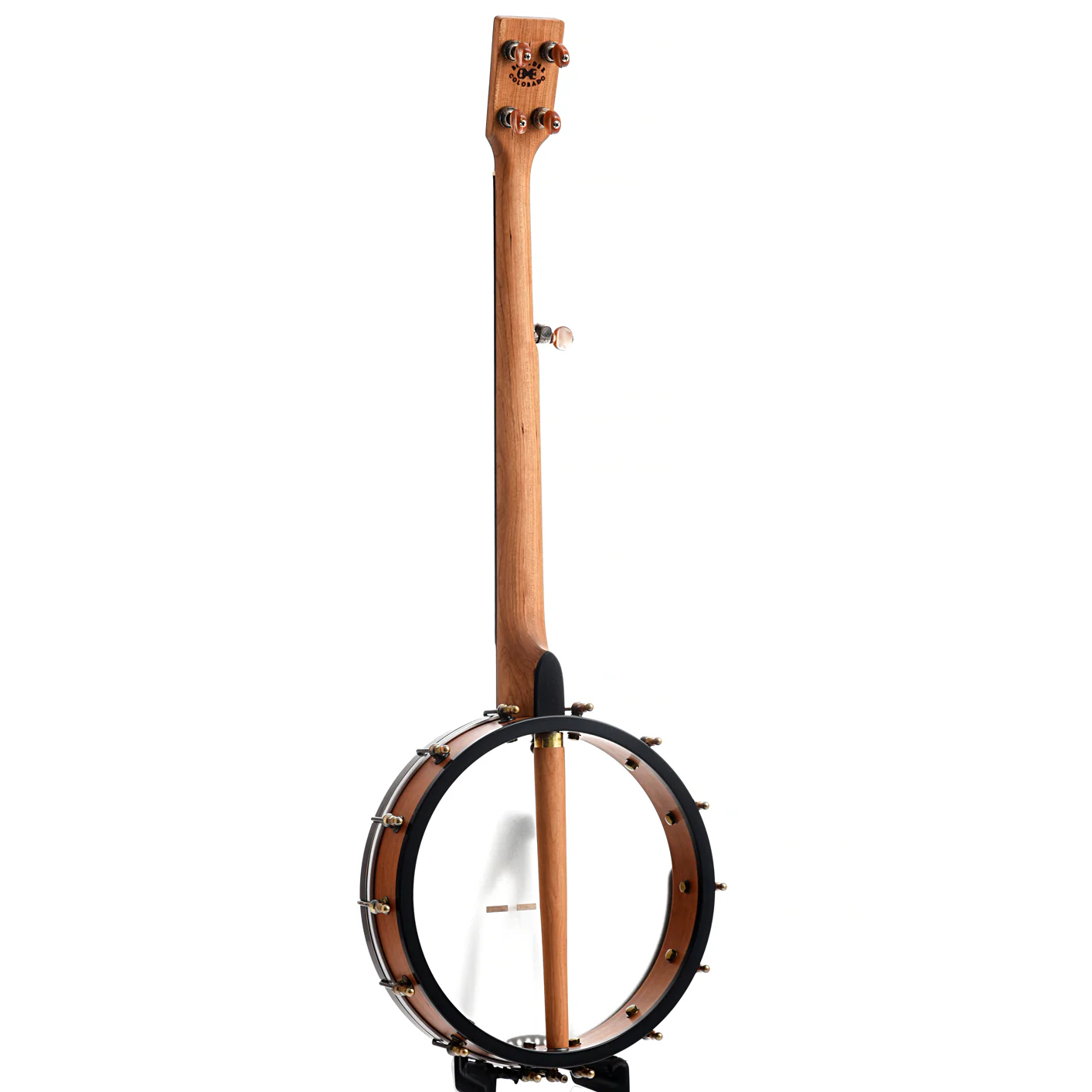 OME Tupelo 12" Openback Banjo & Case, Cherry - Image 10