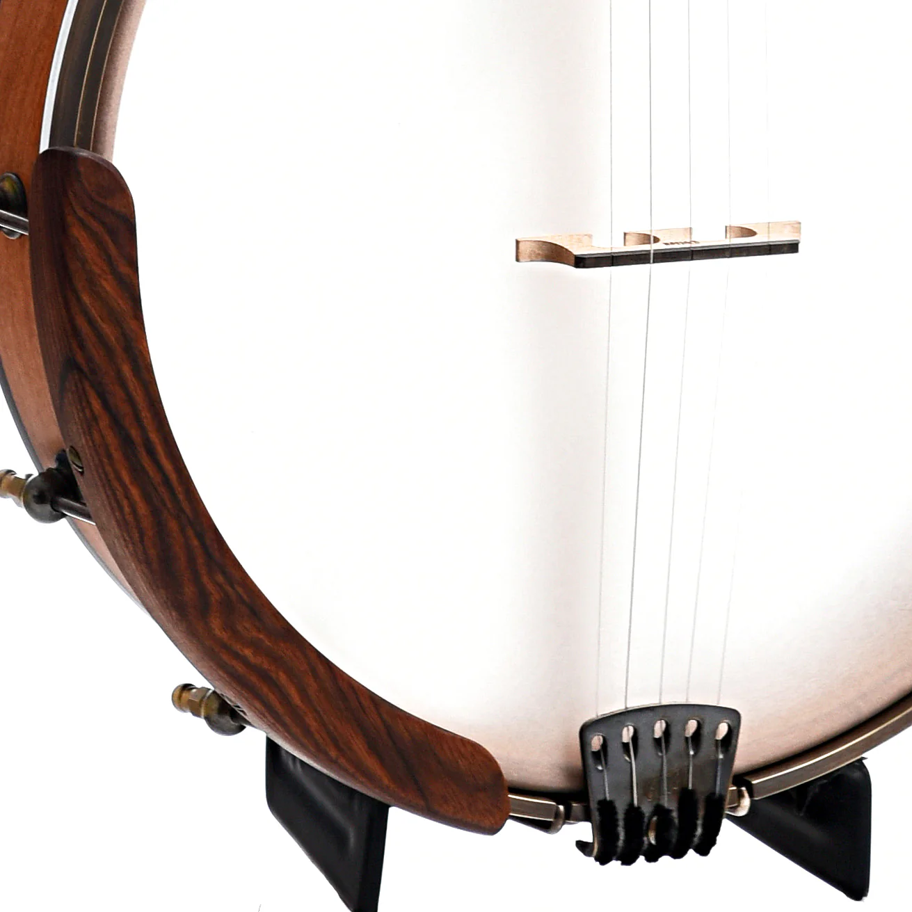 OME Tupelo 12" Openback Banjo & Case, Cherry - Image 3