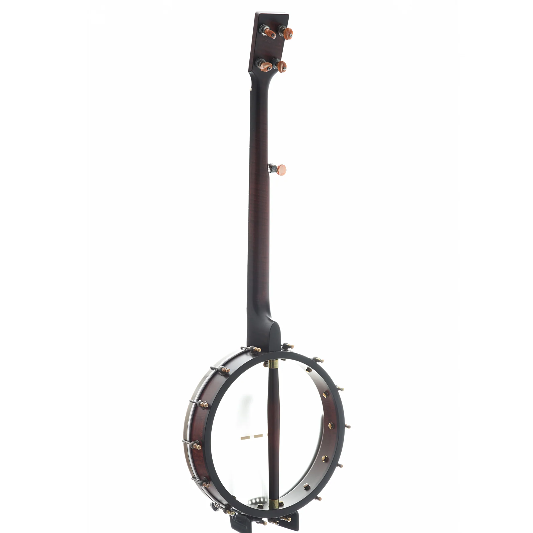 Ome Tupelo 12" Openback Banjo & Case, Curly Maple - Image 10