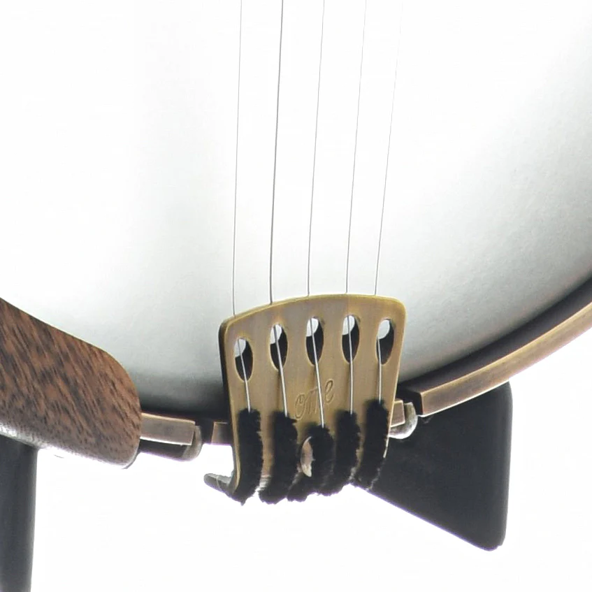 Ome Tupelo 12" Openback Banjo & Case, Curly Maple - Image 3
