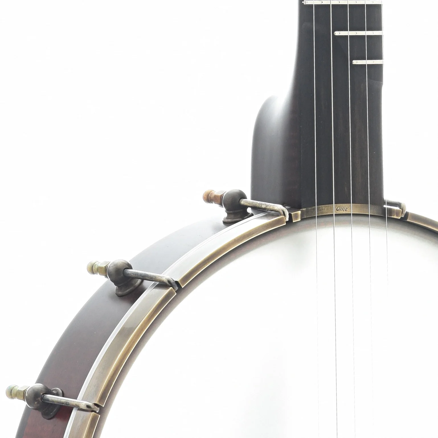 Ome Tupelo 12" Openback Banjo & Case, Curly Maple - Image 5