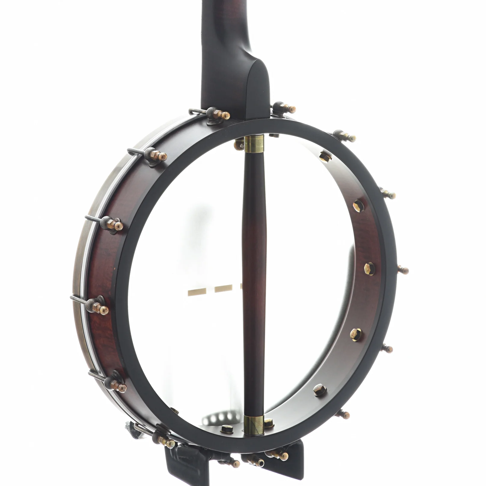 Ome Tupelo 12" Openback Banjo & Case, Curly Maple - Image 9