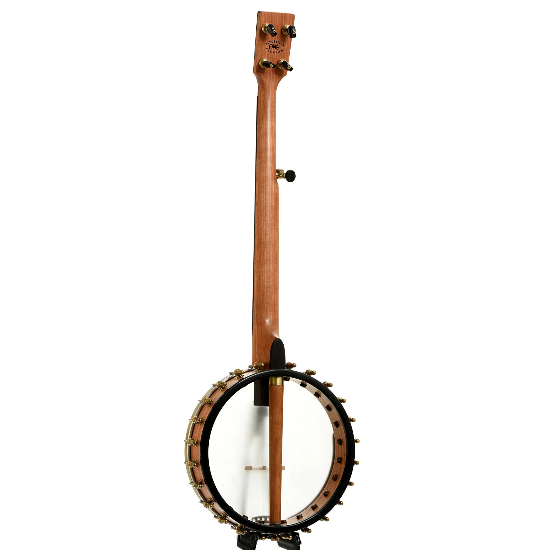 Ome Tupelo Openback Banjo & Case, 11" Rim, Cherry - Image 13