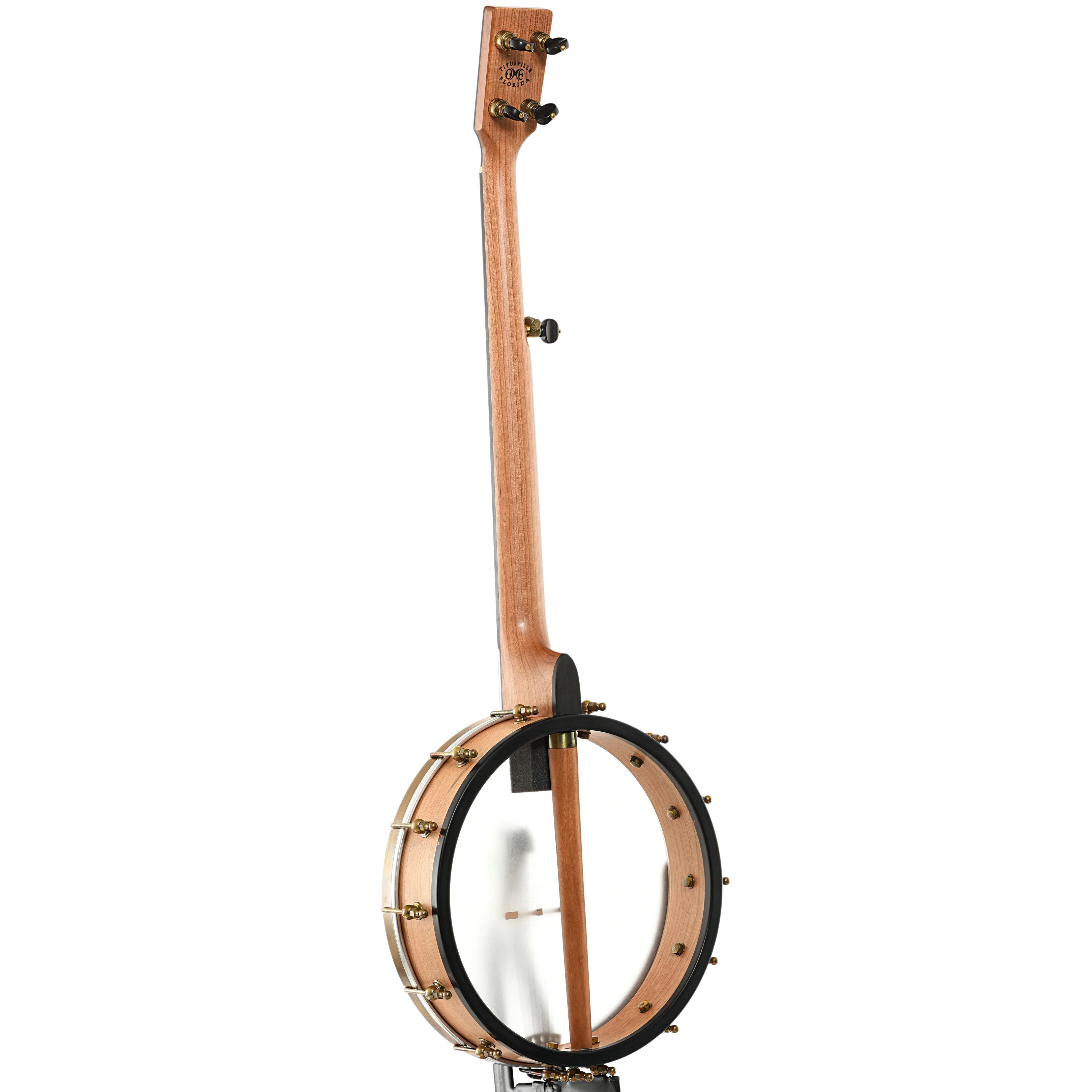 Ome Tupelo Openback Banjo & Case, 12" Rim, Cherry - Image 12