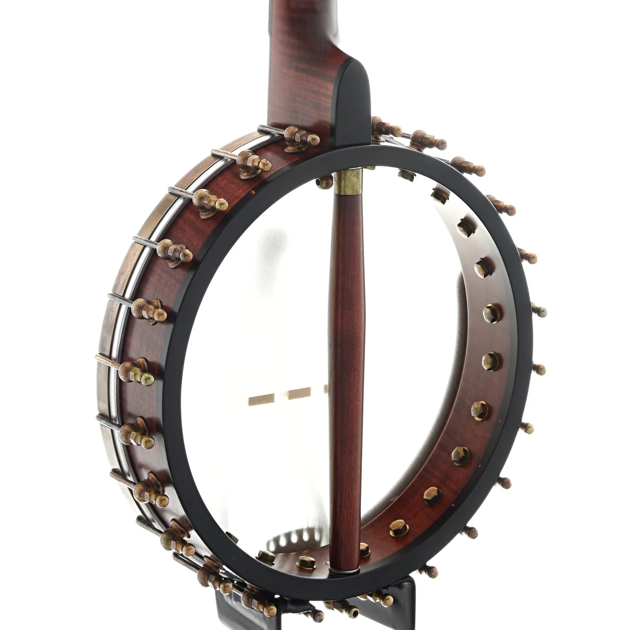 Ome Wizard 11" Openback Banjo & Case, Curly Maple - Image 10