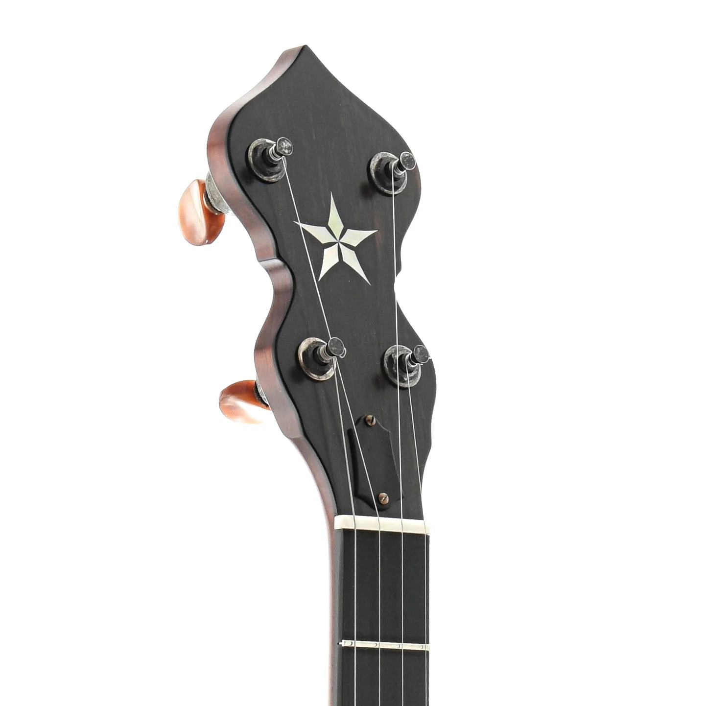Ome Wizard 11" Openback Banjo & Case, Curly Maple - Image 6