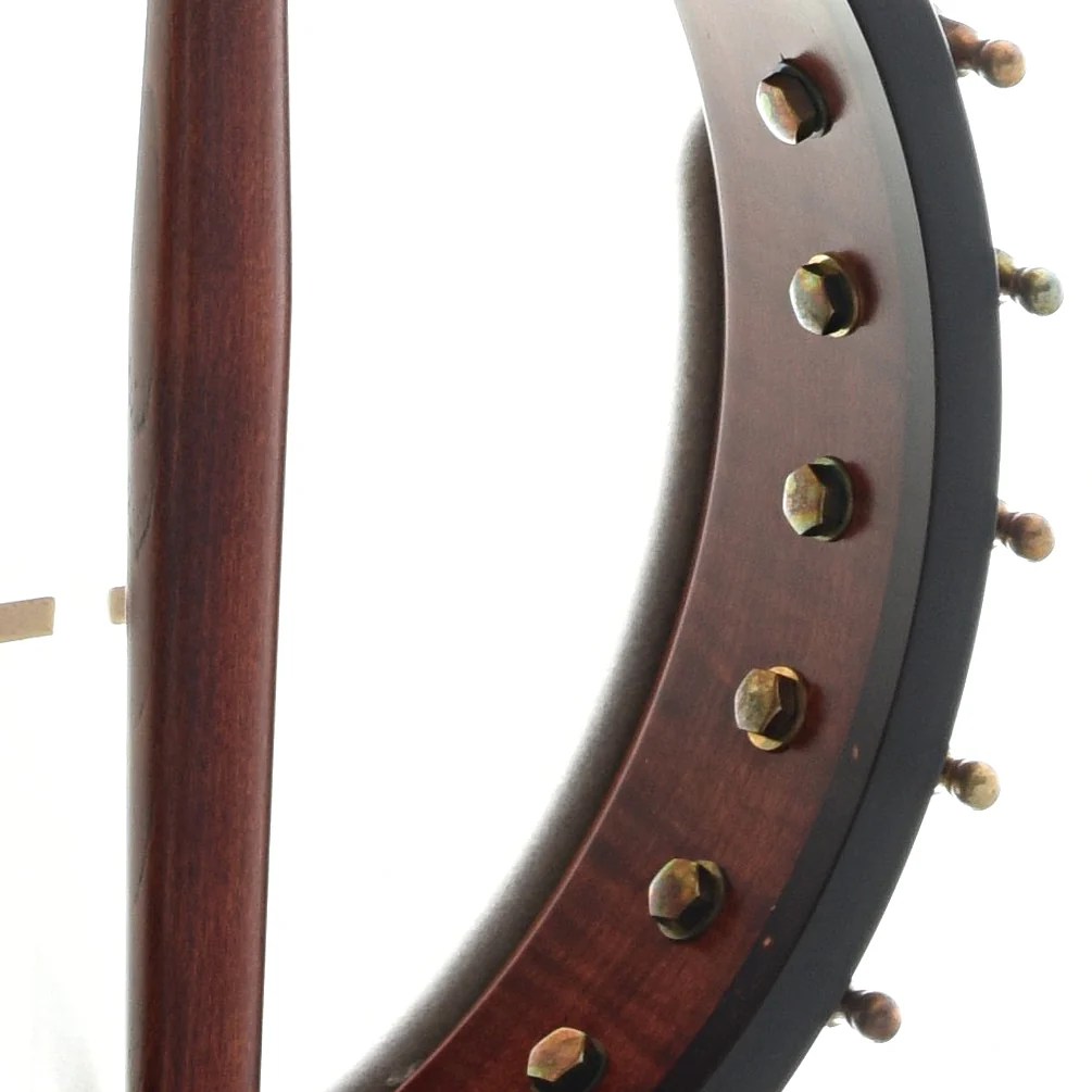 Ome Wizard 11" Openback Banjo & Case, Curly Maple - Image 9