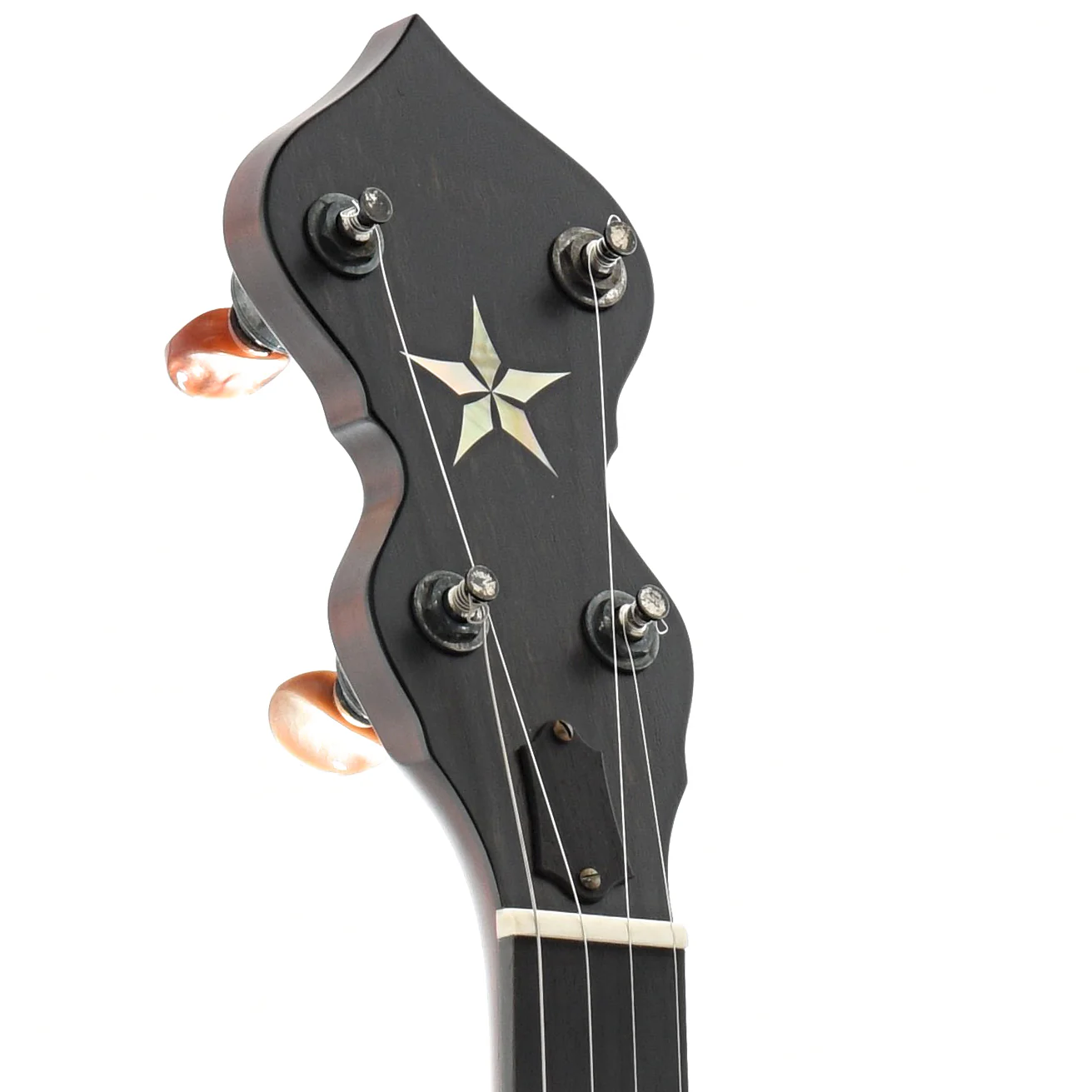 Ome Wizard 12" Openback Banjo & Case, Curly Maple - Image 6