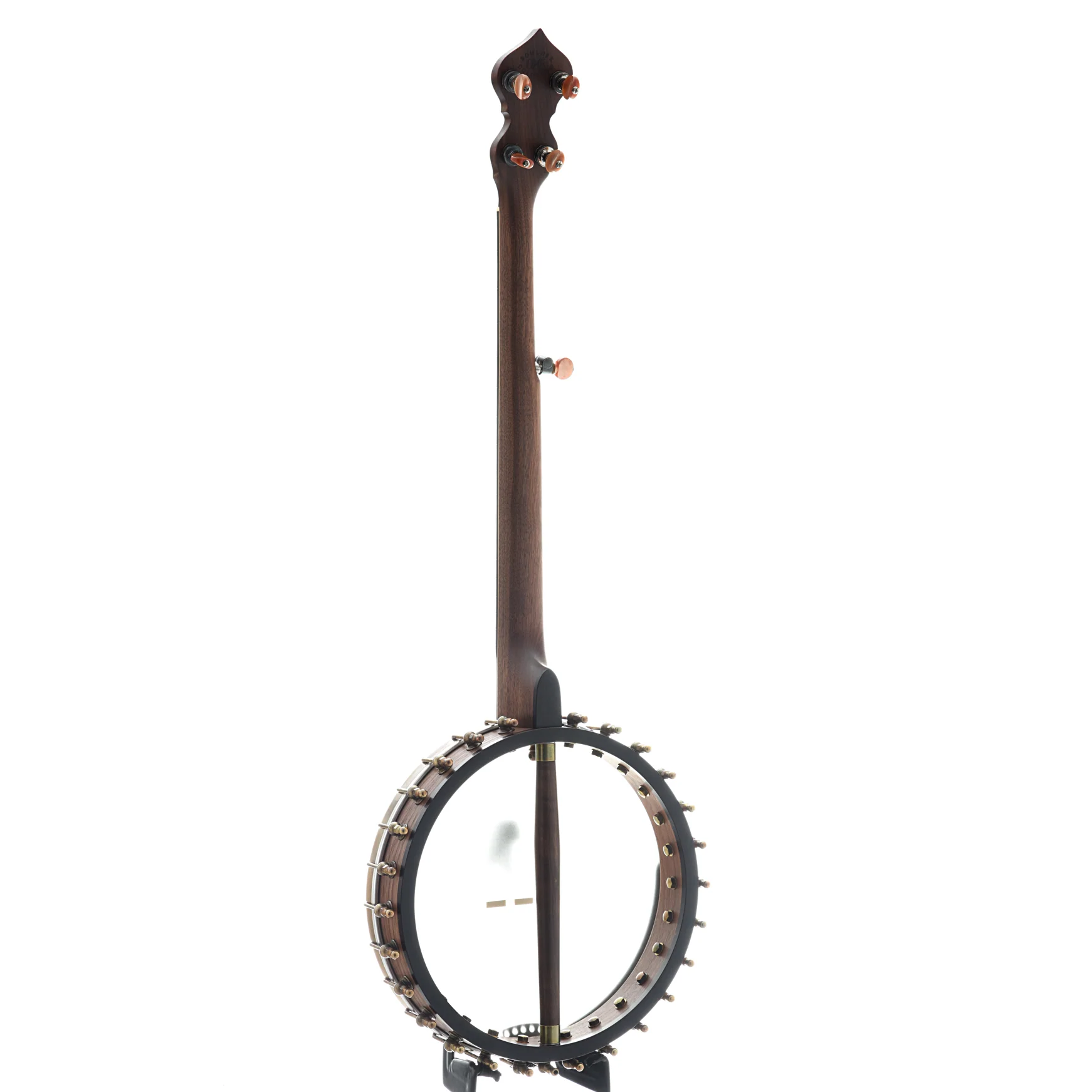 Ome Wizard 12" Openback Banjo & Case, Walnut - Image 10