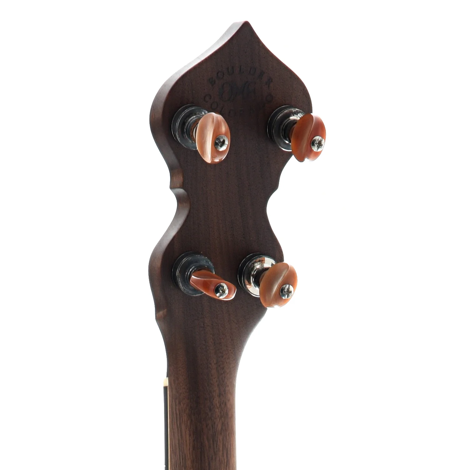 Ome Wizard 12" Openback Banjo & Case, Walnut - Image 6